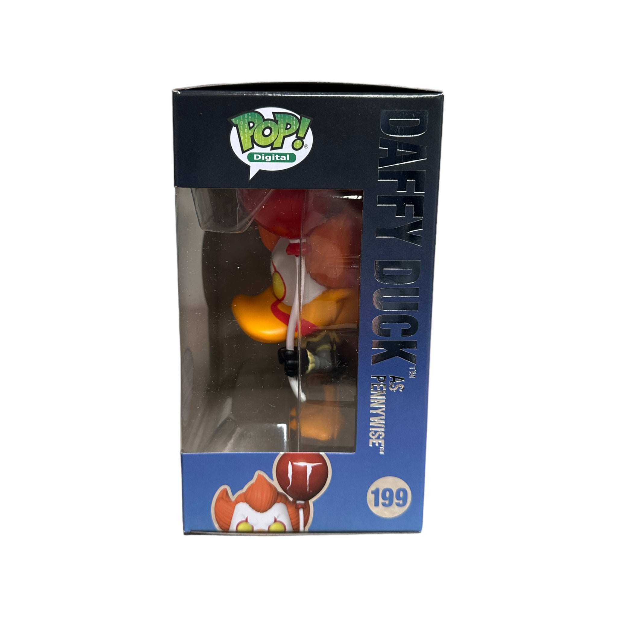 Daffy Duck as Pennywise #199 Funko Pop! - WB 100 - NFT Release Exclusive LE1900 Pcs - Condition 9.5/10