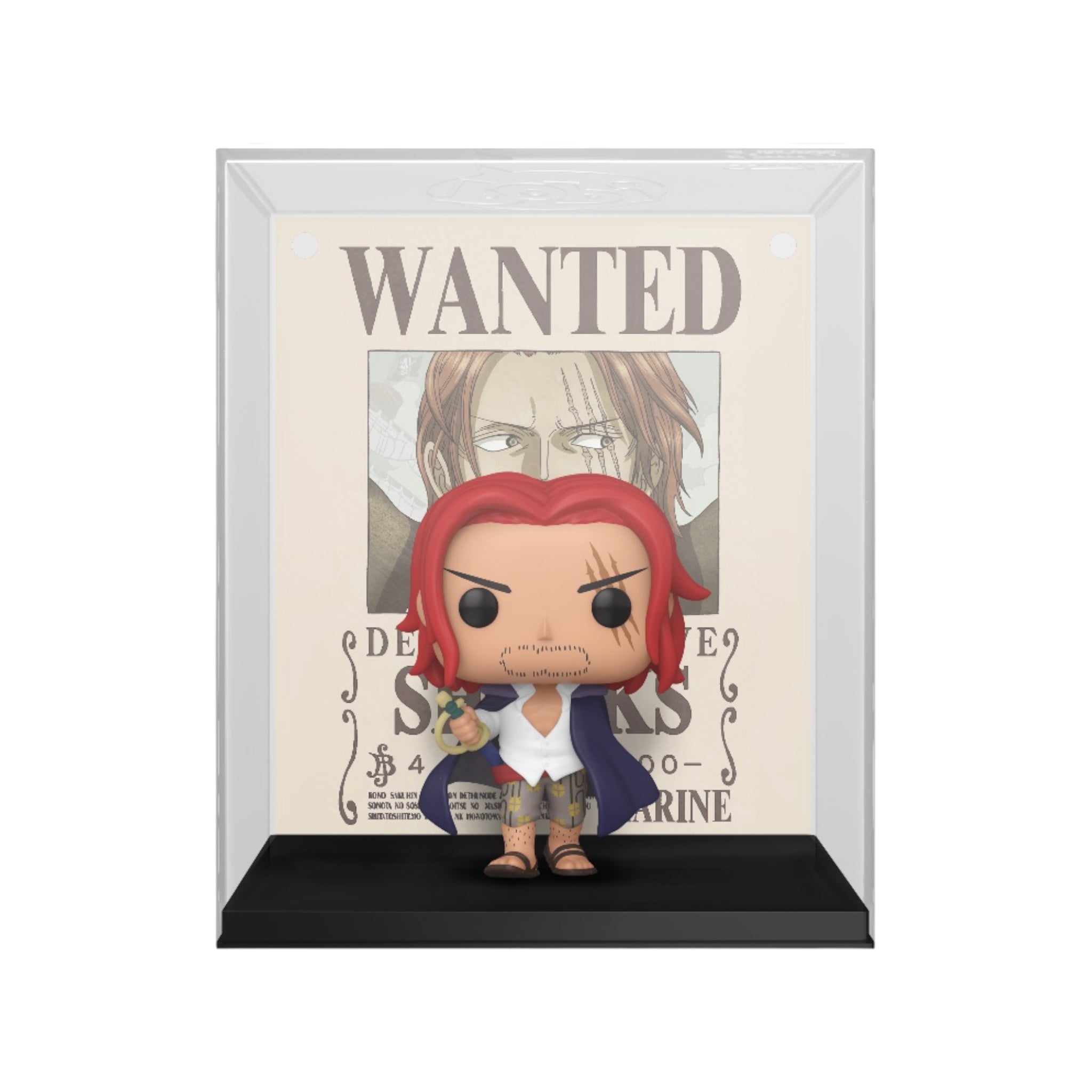 Shanks #1401 (Wanted Poster) Funko Pop Poster! - One Piece - C2E2 2024 Shared Exclusive