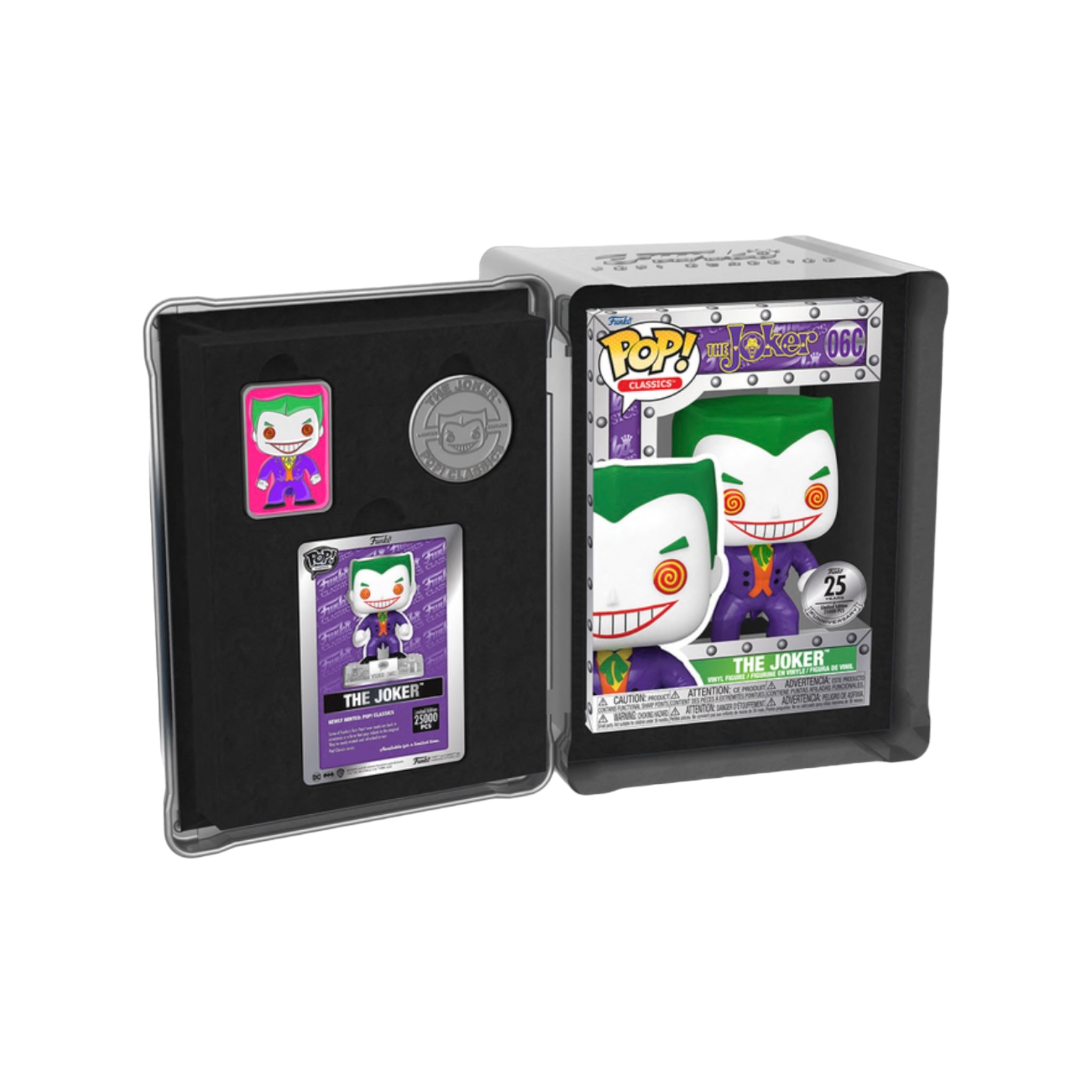 The Joker 25th Anniversary Funko Pop Classics! - Funko Shop Exclusive LE25000 Pcs - Sealed