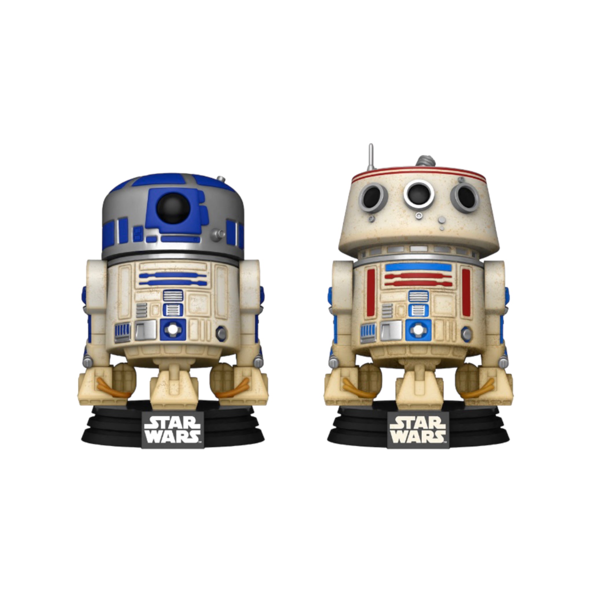 R2-D2 & R5-D4 2 Pack Funko Pop! - Star Wars - Galactic Convention 2023 Exclusive