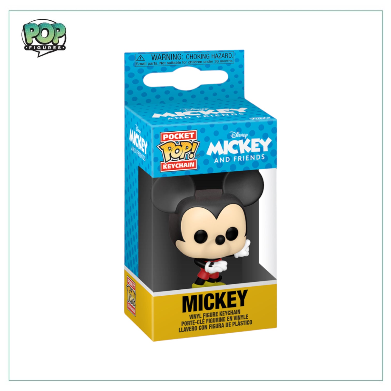 Mickey Funko Pocket Pop! Keychain - Mickey and Friends