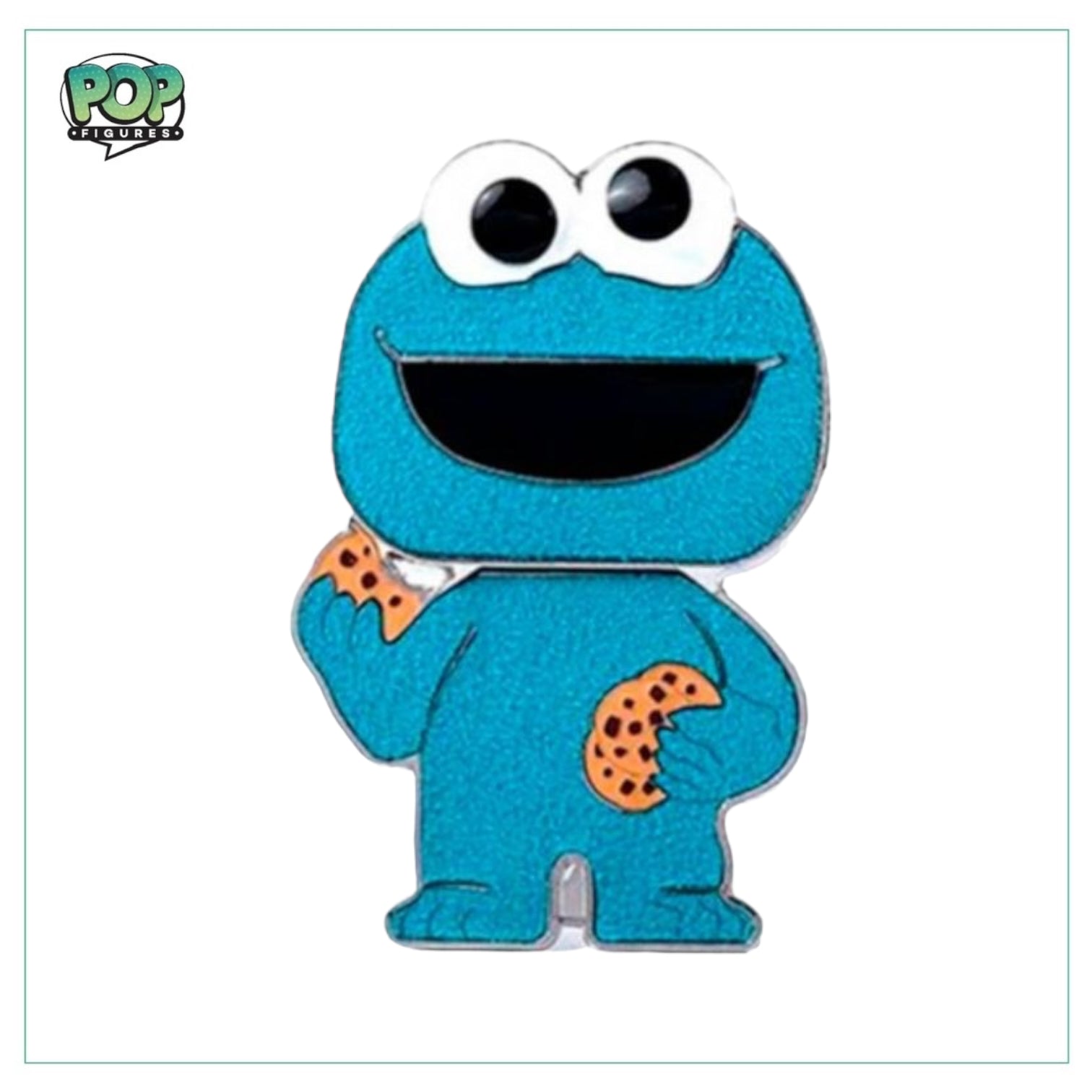 Cookie Monster #01 Funko Enamel Pop! Pin - Sesame Street