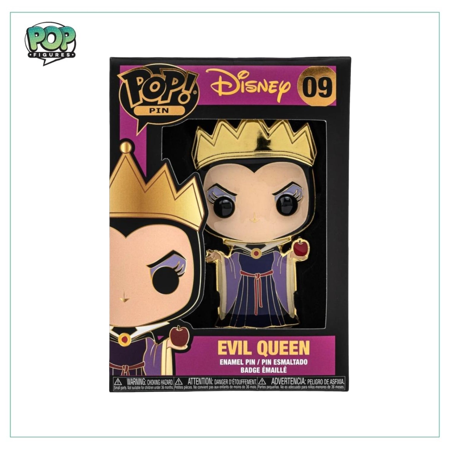 Evil Queen #09 Funko Pop Pin! - Snow White - Disney