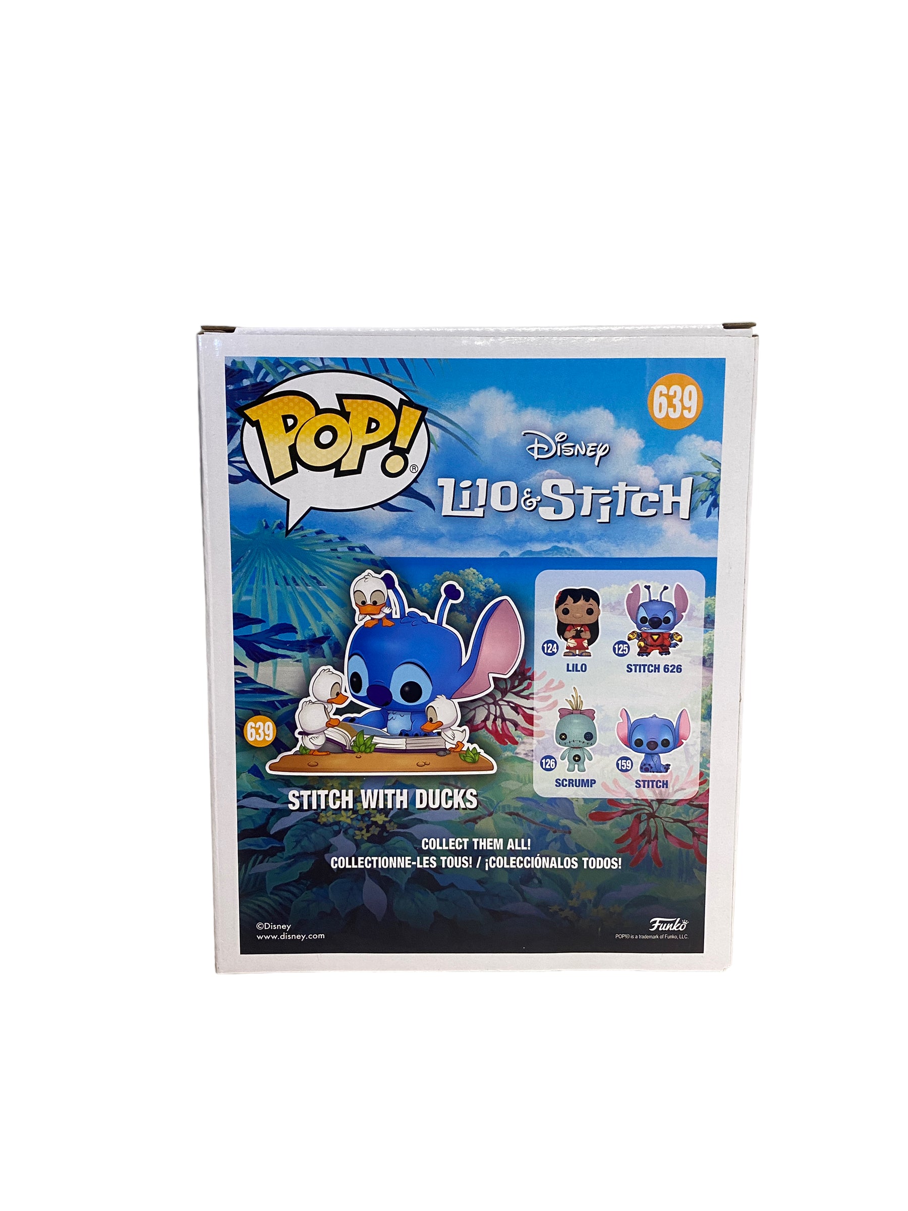 Stitch With Ducks #639 Deluxe Funko Pop! - Lilo & Stitch - Special Edition - Condition 9/10