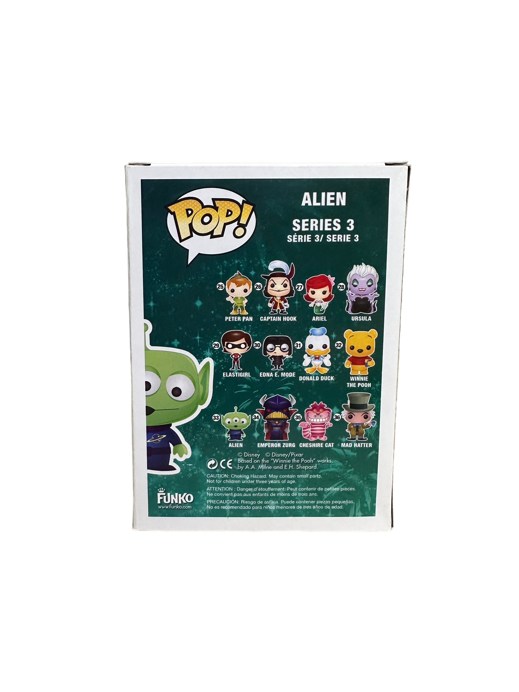 Alien #33 (Metallic) Funko Pop! - Disney Series 3 - SDCC 2012 Exclusive LE480 Pcs - Condition 8.5/10