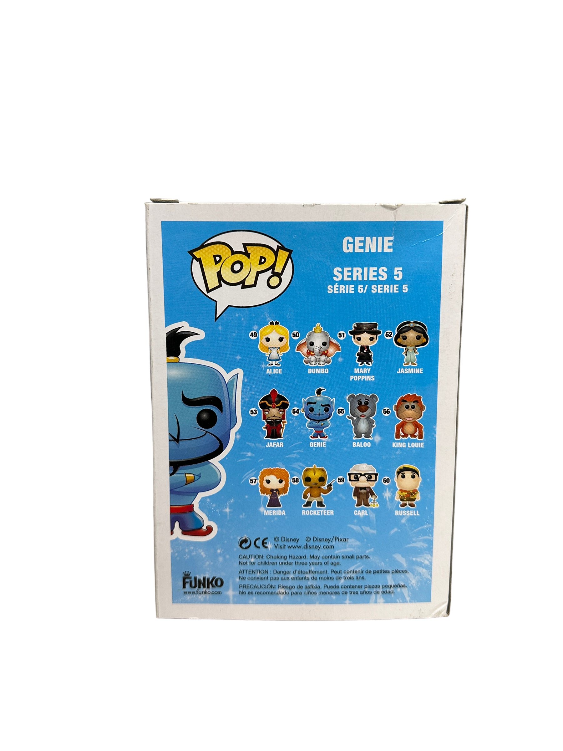 Genie #54 Funko Pop! - Disney Series 5 - 2013 Pop! - Condition 6.5/10