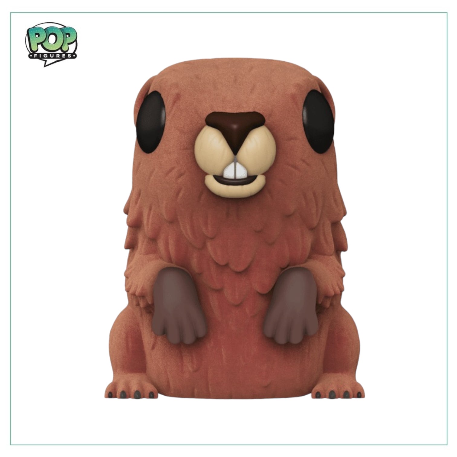 Groundhog Day The with  Punxsutawney Phil (Flocked) #1046 Funko Pop! - Groundhog Day -