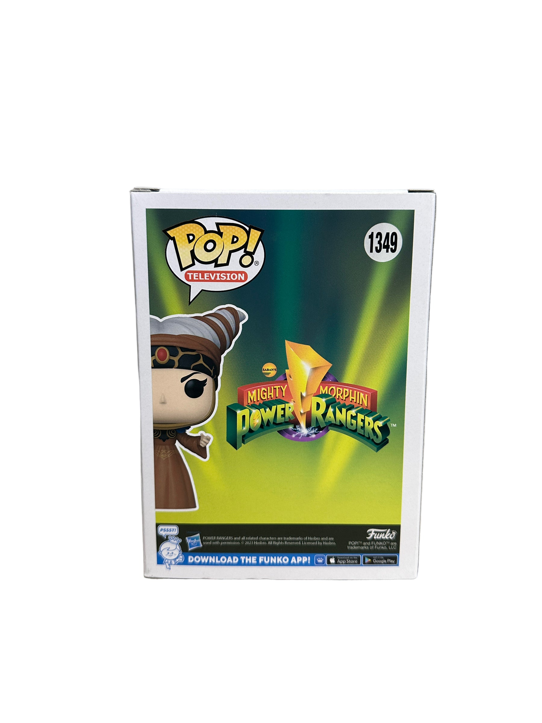 Rita Repulsa #1349 Funko Pop! - Mighty Morphing Power Rangers - SDCC 2023 Official Convention Exclusive - Condition 9/10