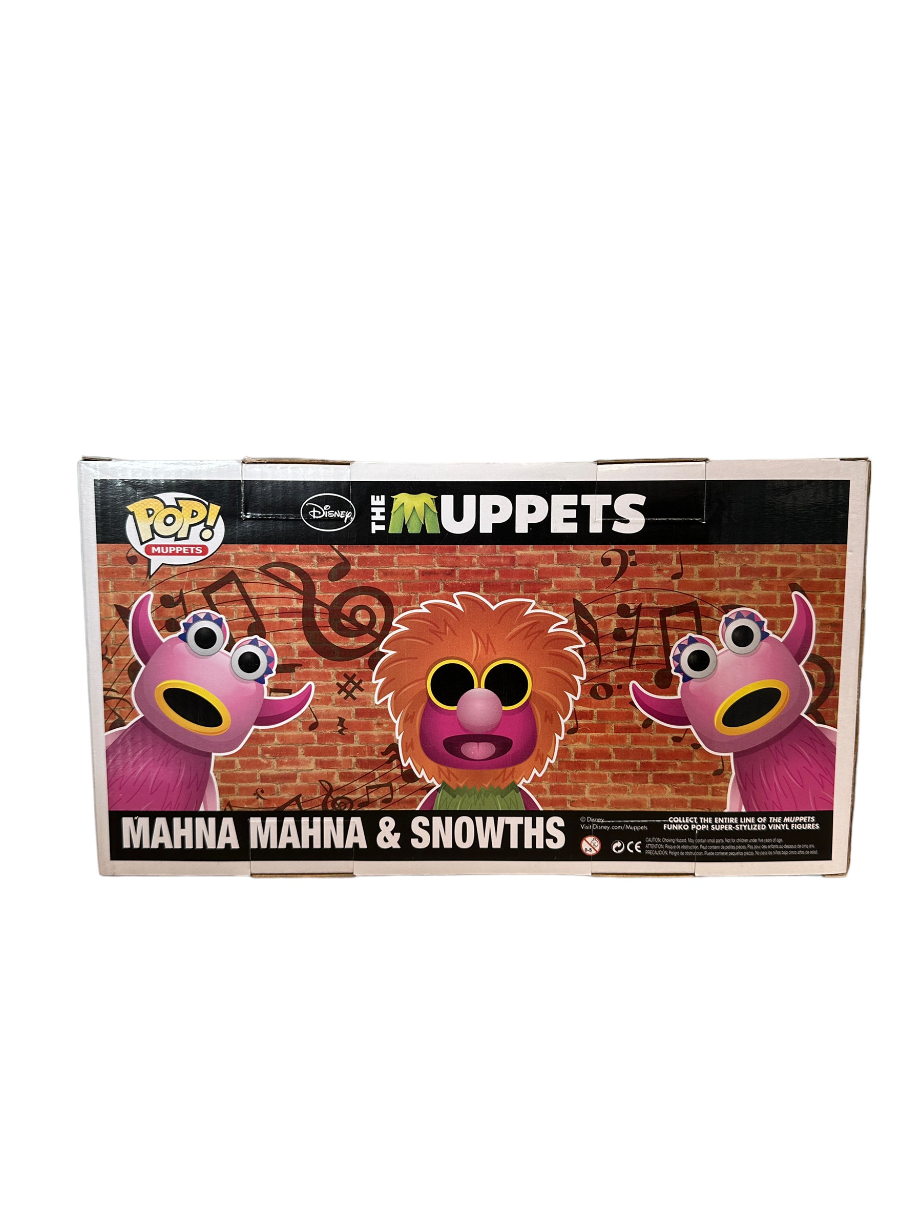 Mahna Mahna and Snowths (Metallic) 3 Pack Funko Pop! - The Muppets - SDCC 2012 Exclusive LE480 Pcs - Condition 7/10
