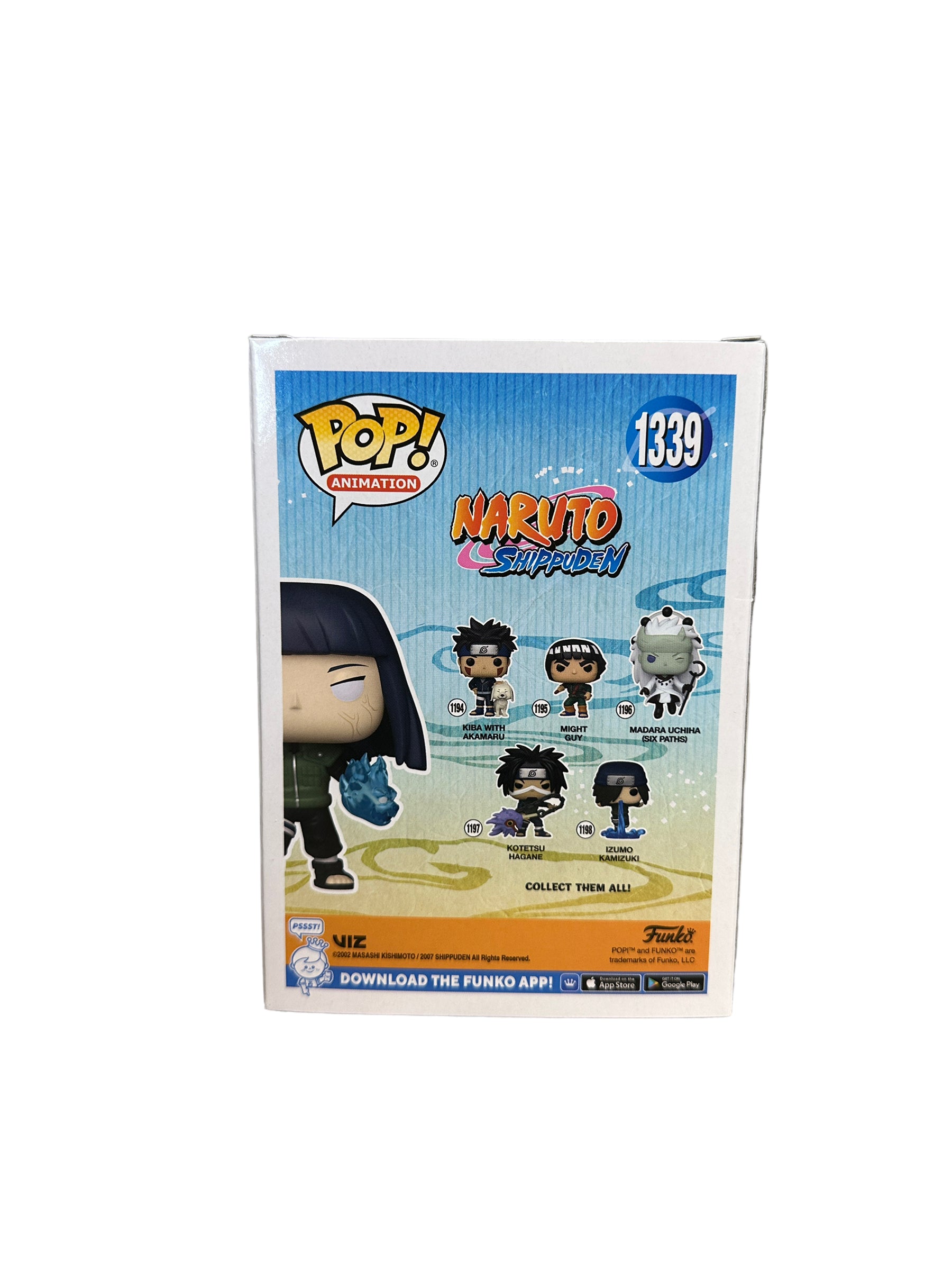 Hinata with Twin Lion Fists #1339 (Glow Chase) Funko Pop! - Naruto Shi