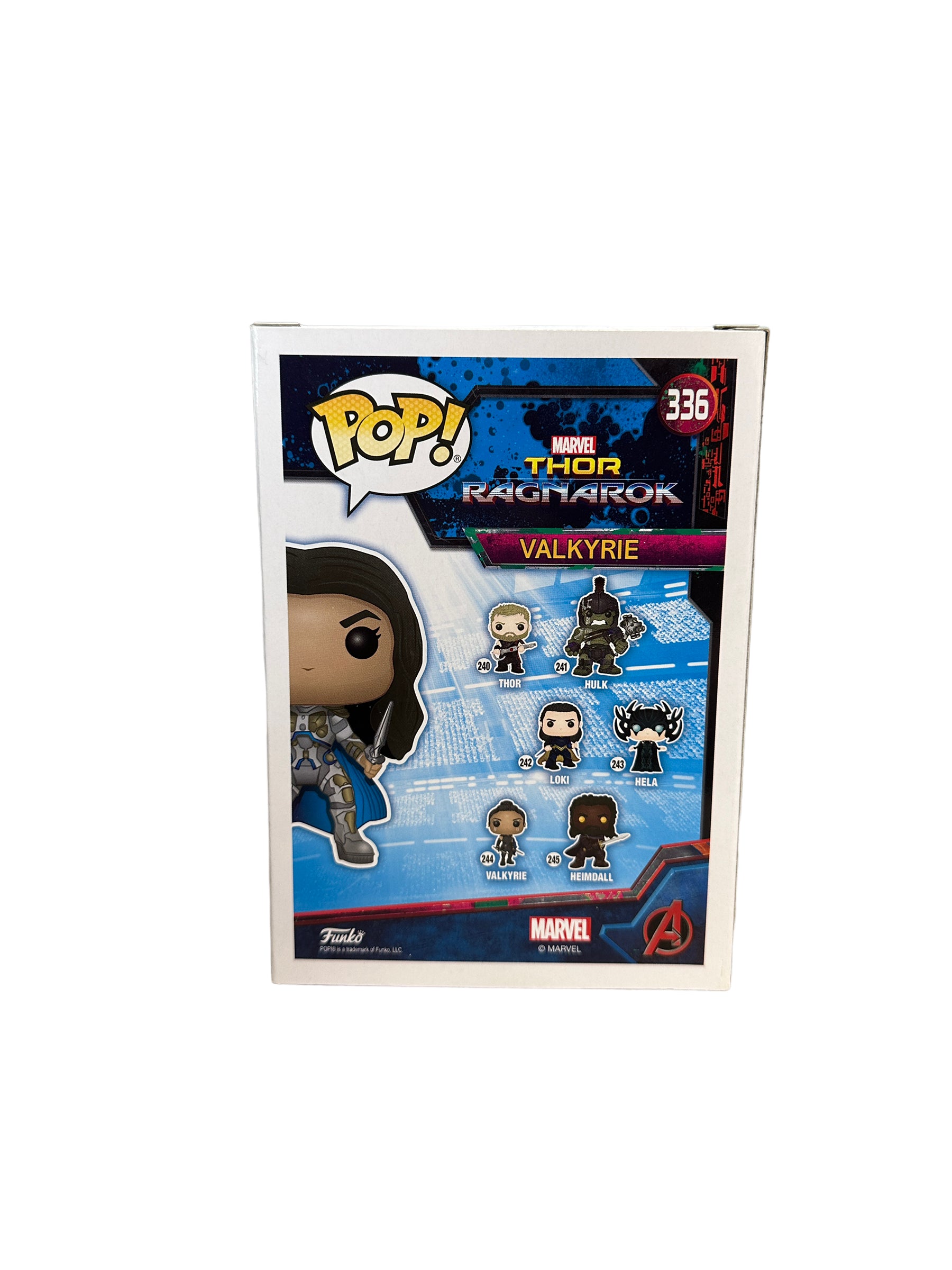 Valkyrie #336 Funko Pop! - Thor Ragnarok - SDCC 2018 Official Convention Exclusive - Condition 8.75/10
