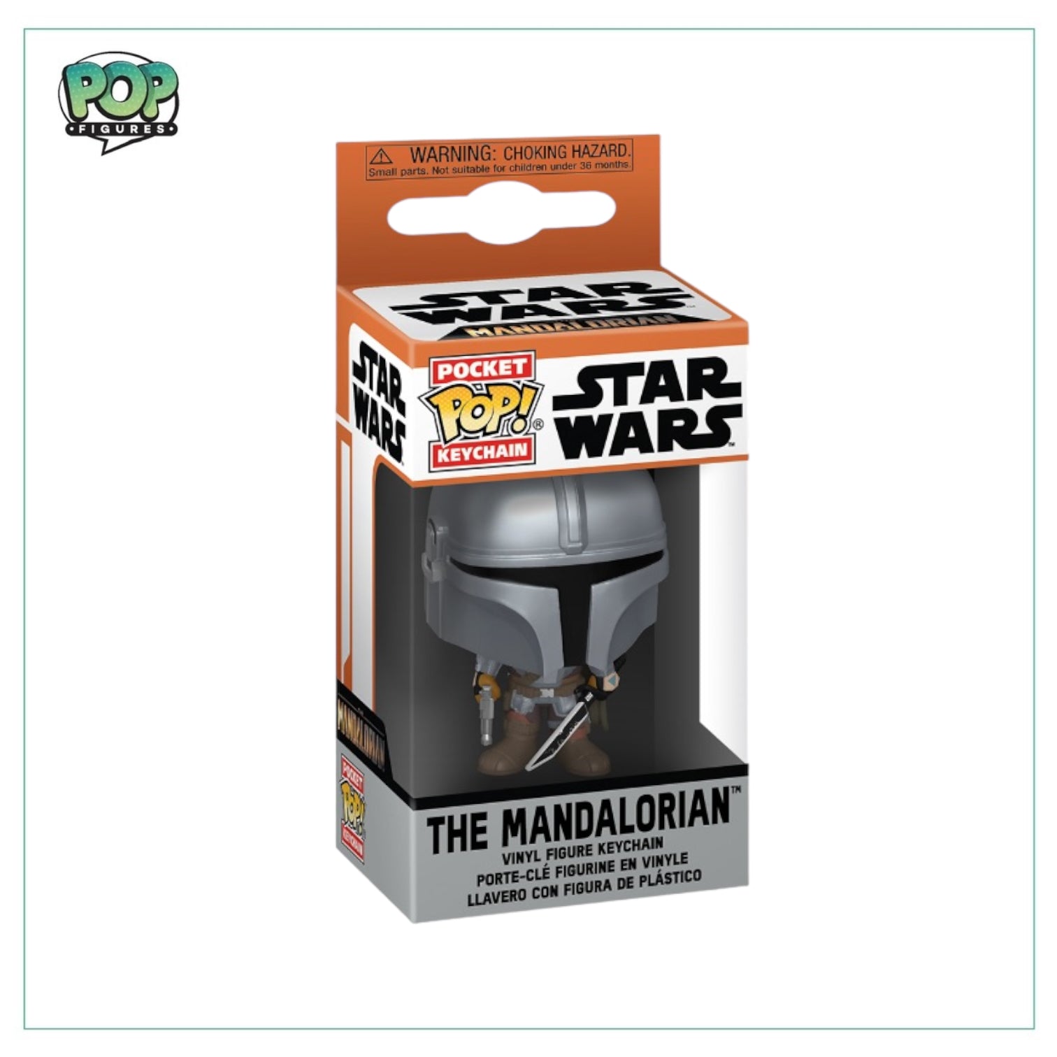 The Mandalorian Pocket Pop Keychain - Star Wars