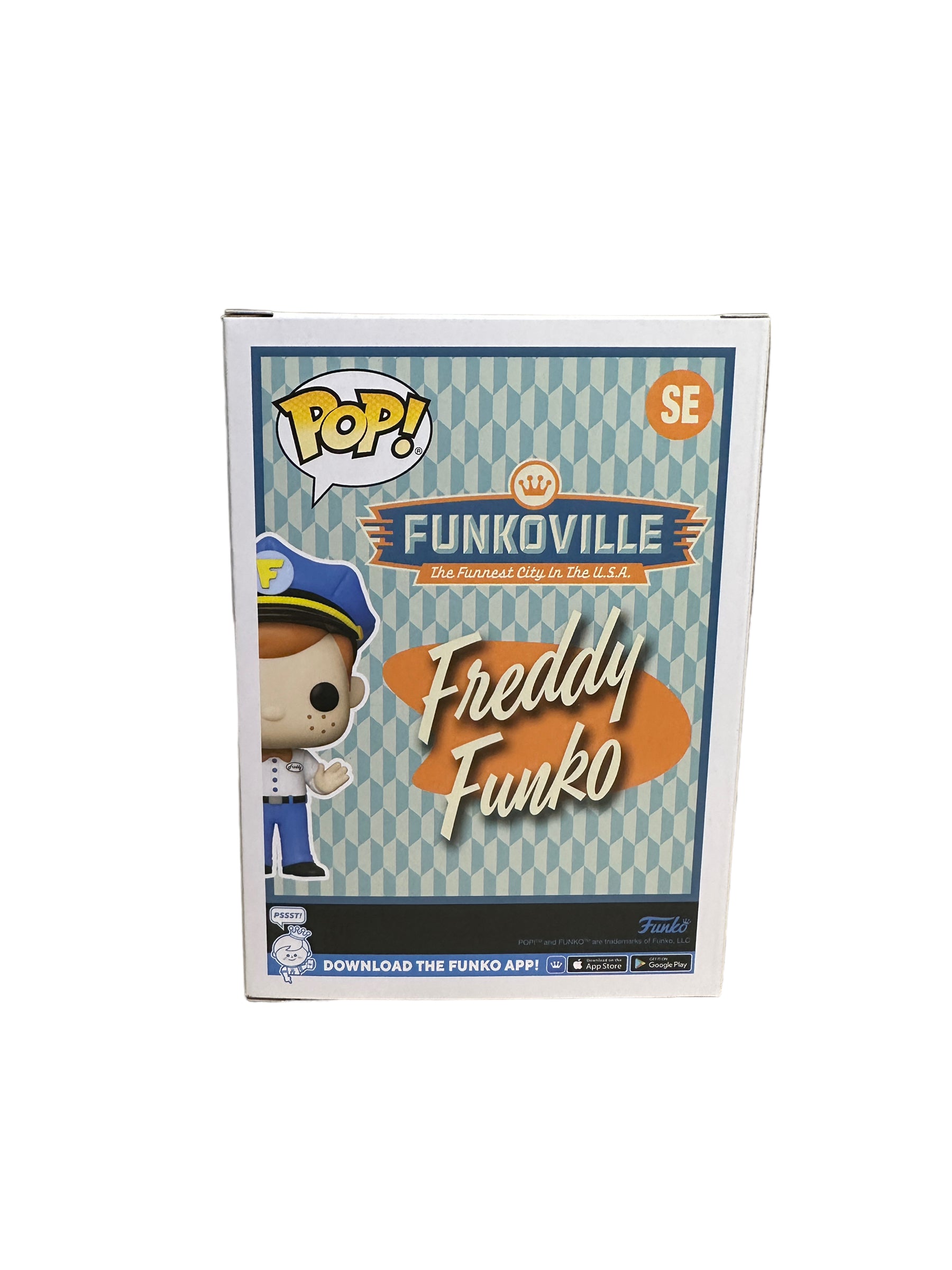 Fun on the Run Freddy Funko Pop! - Funkoville - SDCC 2023 Official Convention Exclusive - Condition 9/10