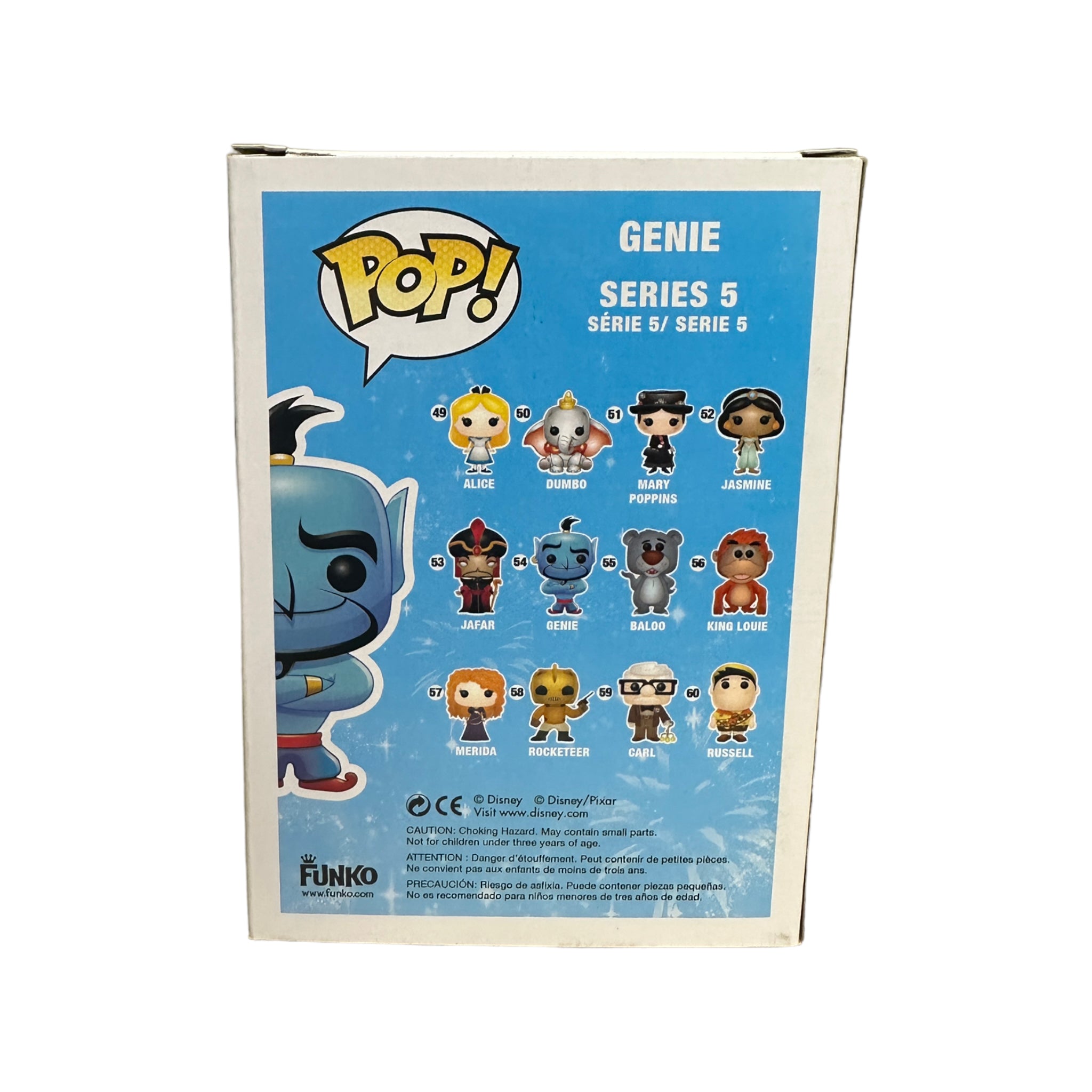 Genie #54 (Metallic) Funko Pop! - Disney - SDCC 2013 Exclusive LE480 Pcs - Condition 8/10