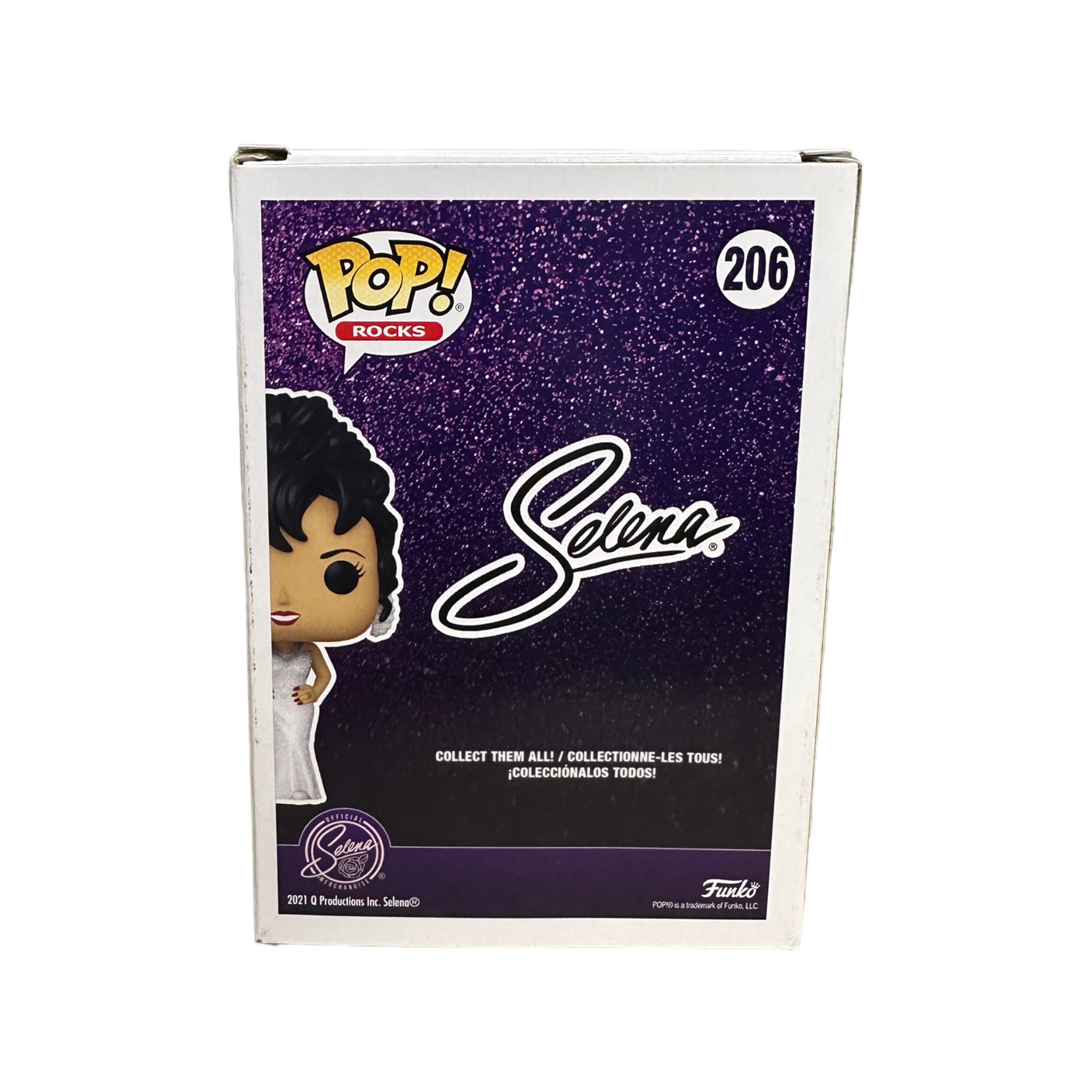 Selena #206 (Diamond Collection) Funko Pop! - Rocks - US Funko Shop Exclusive - Condition 9/10