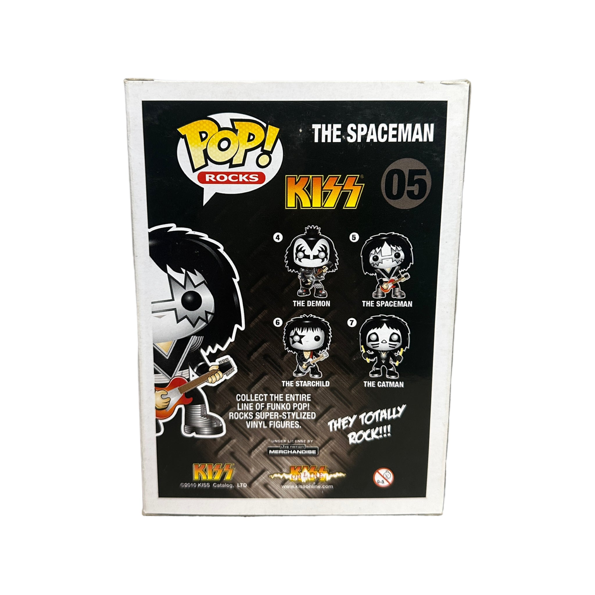 The Spaceman #05 (Glow Chase) Funko Pop! - Kiss - 2011 Pop! - Condition 6.5/10