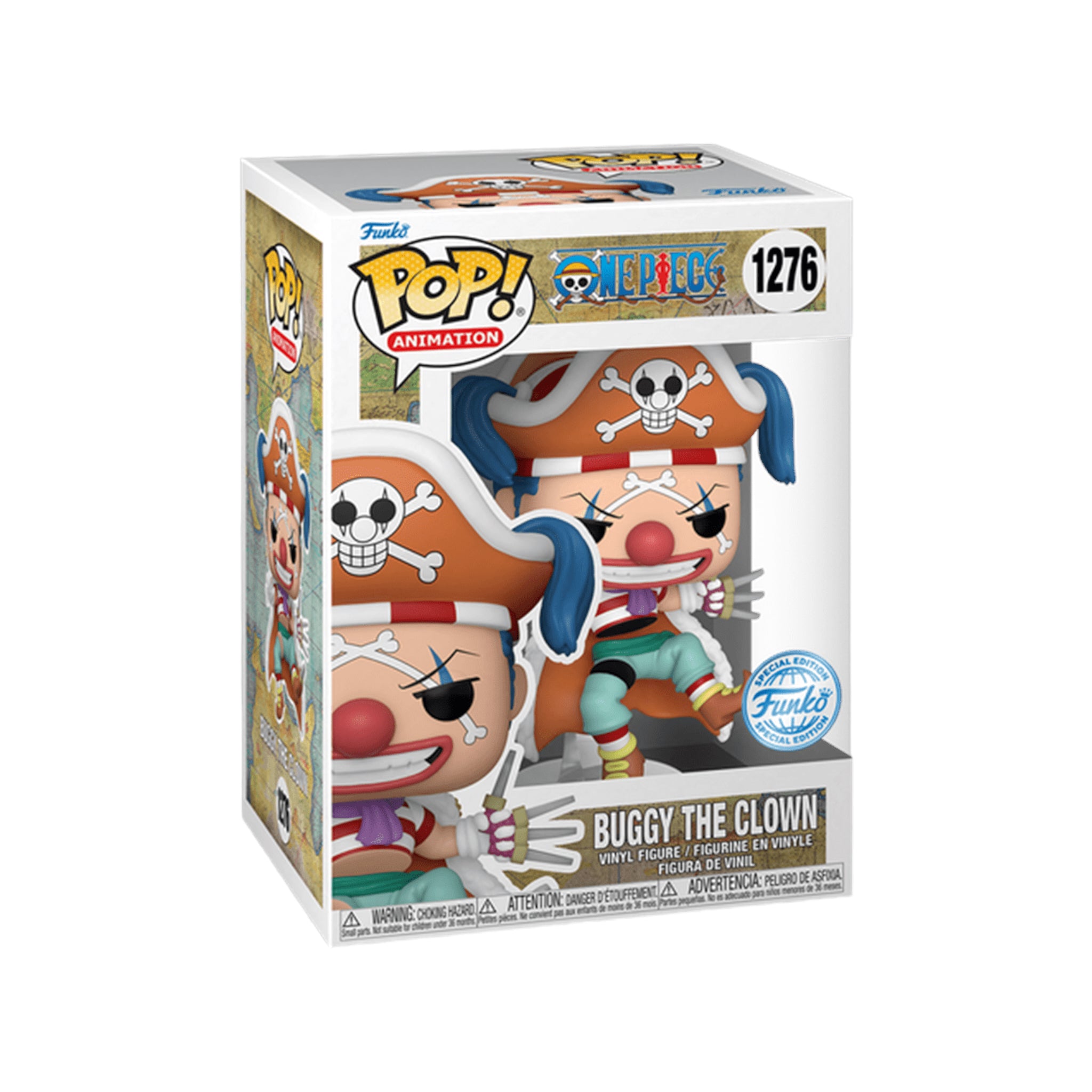 Buggy The Clown #1276 Funko Pop! - One Piece - Special Edition