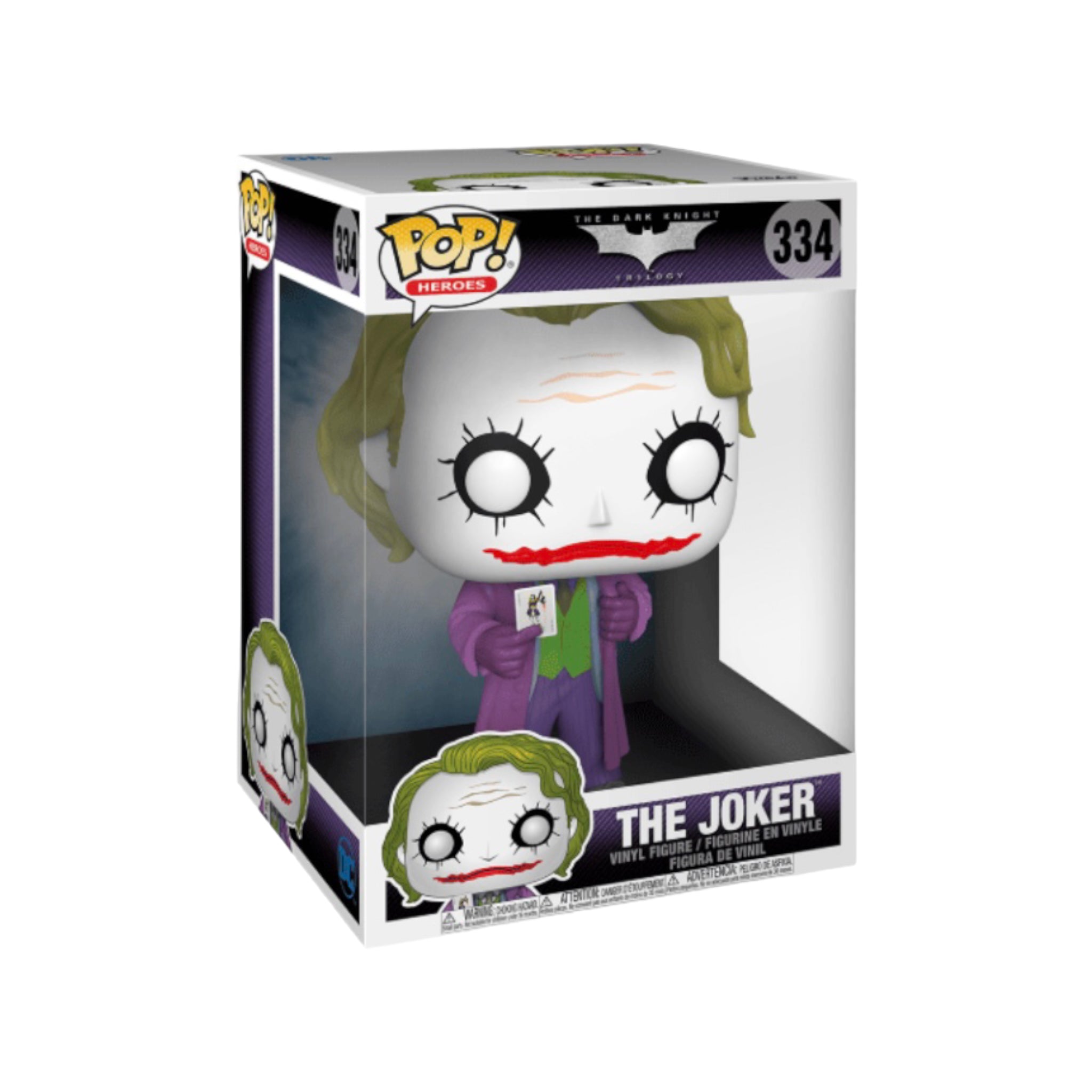 The Joker #334 10" Funko Pop! - The Dark Knight - Condition 8.5/10