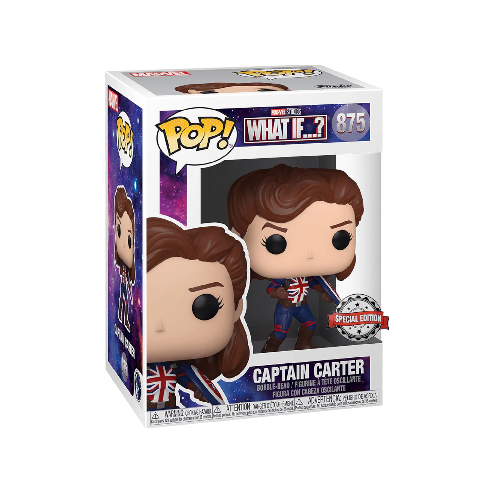 Captain Carter #875 Funko Pop! - What If...? - Special Edition