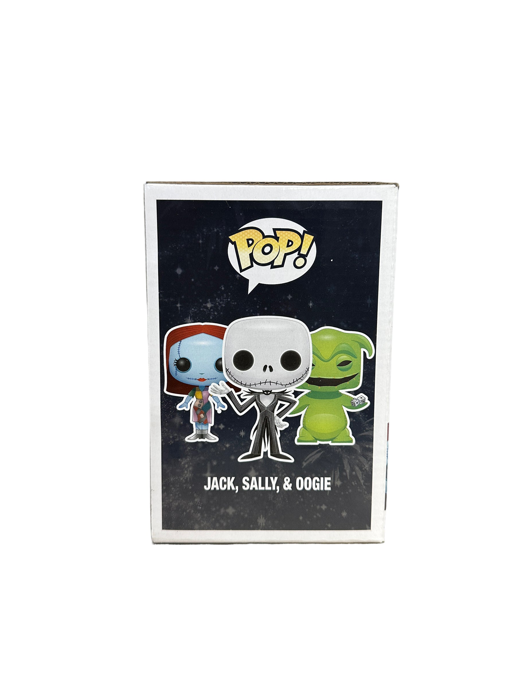 Jack, Sally, & Oogie (Metallic) 3 Pack Funko Pop! - Disney - D23 Expo 2013 Exclusive LE500 Pcs - Condition 9/10