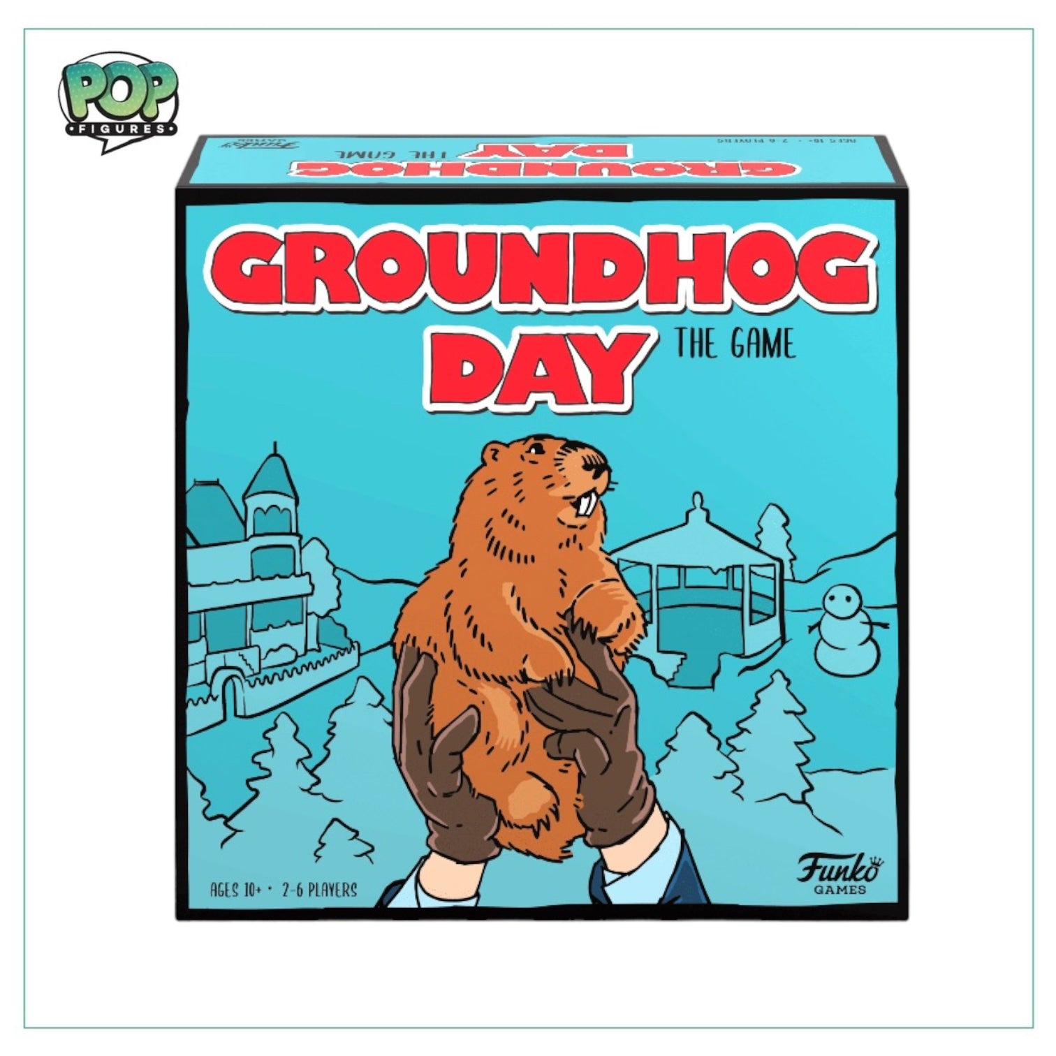 Groundhog Day The with  Punxsutawney Phil (Flocked) #1046 Funko Pop! - Groundhog Day -