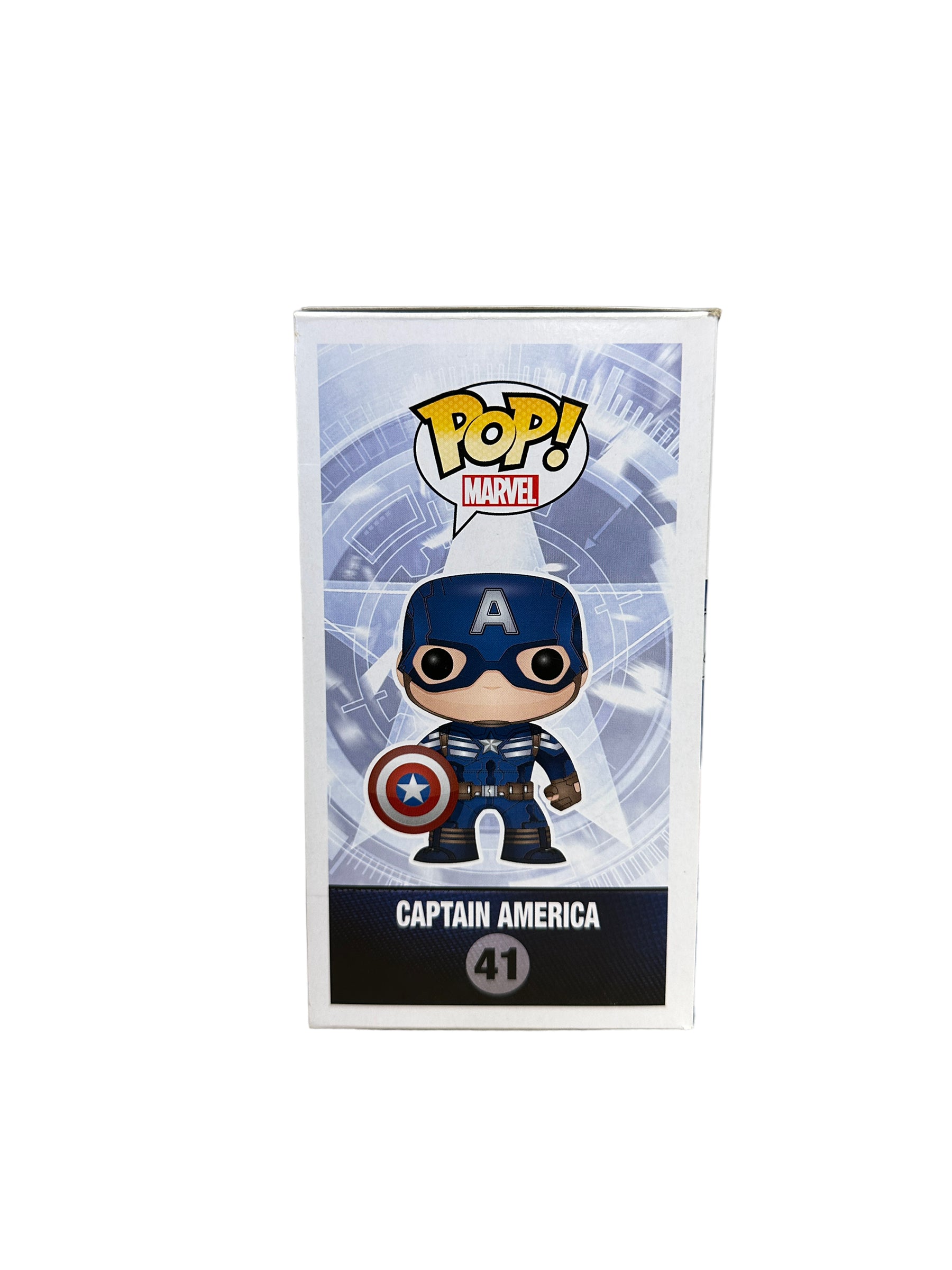 Captain America #41 (Black and White) Funko Pop! - Captain America The Winter Soldier - Barnes and Noble Exclusive - Condition 7/10