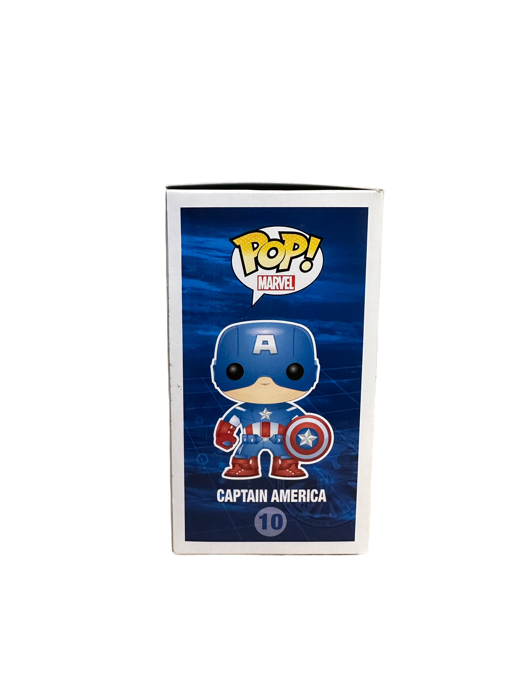 Captain America #10 (Vinyl Bobble-Head) Funko Pop! - The Avengers - 2012 Pop! - Condition 7.5/10