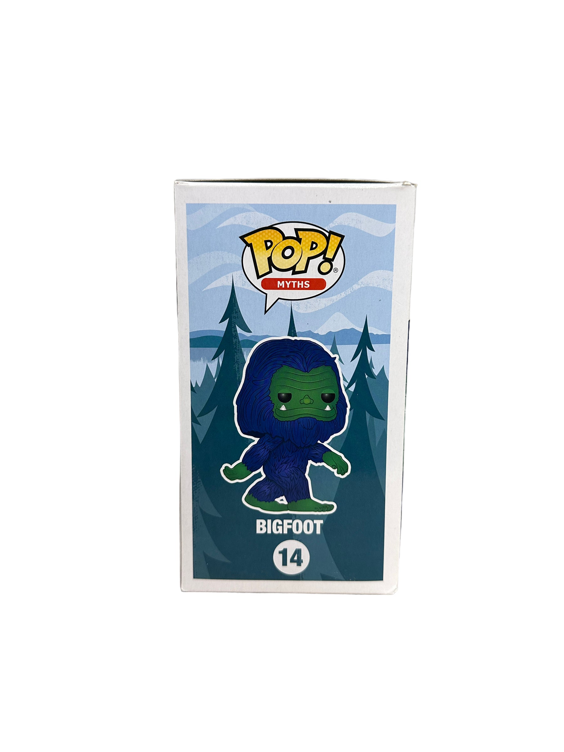 Bigfoot #14 (Blue / Green Flocked) Funko Pop! - Myths - ECCC 2018 Shared Exclusive LE2500 Pcs - Condition 8.5/10