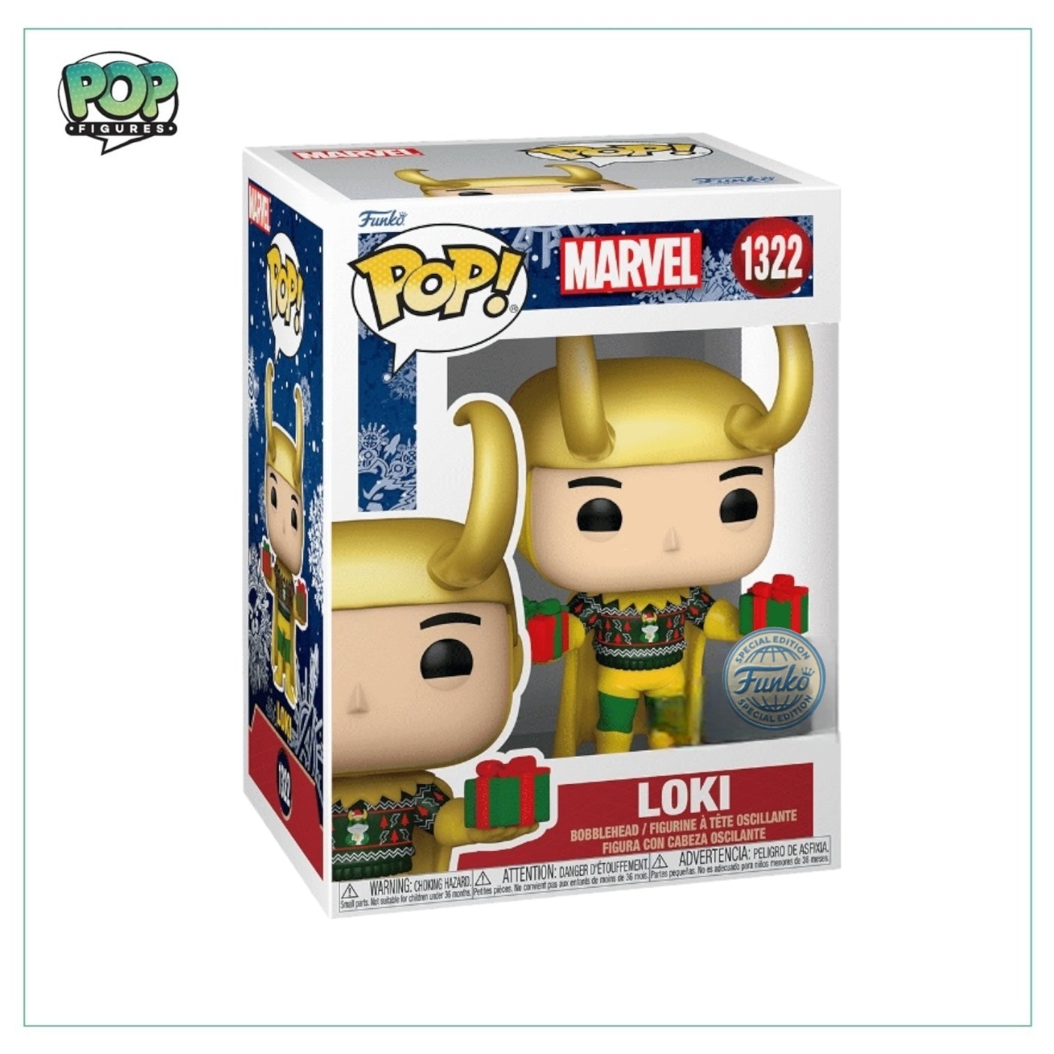 Loki  #1322 Funko Pop! - Marvel - Special Edition - Pop Figures Exclusive