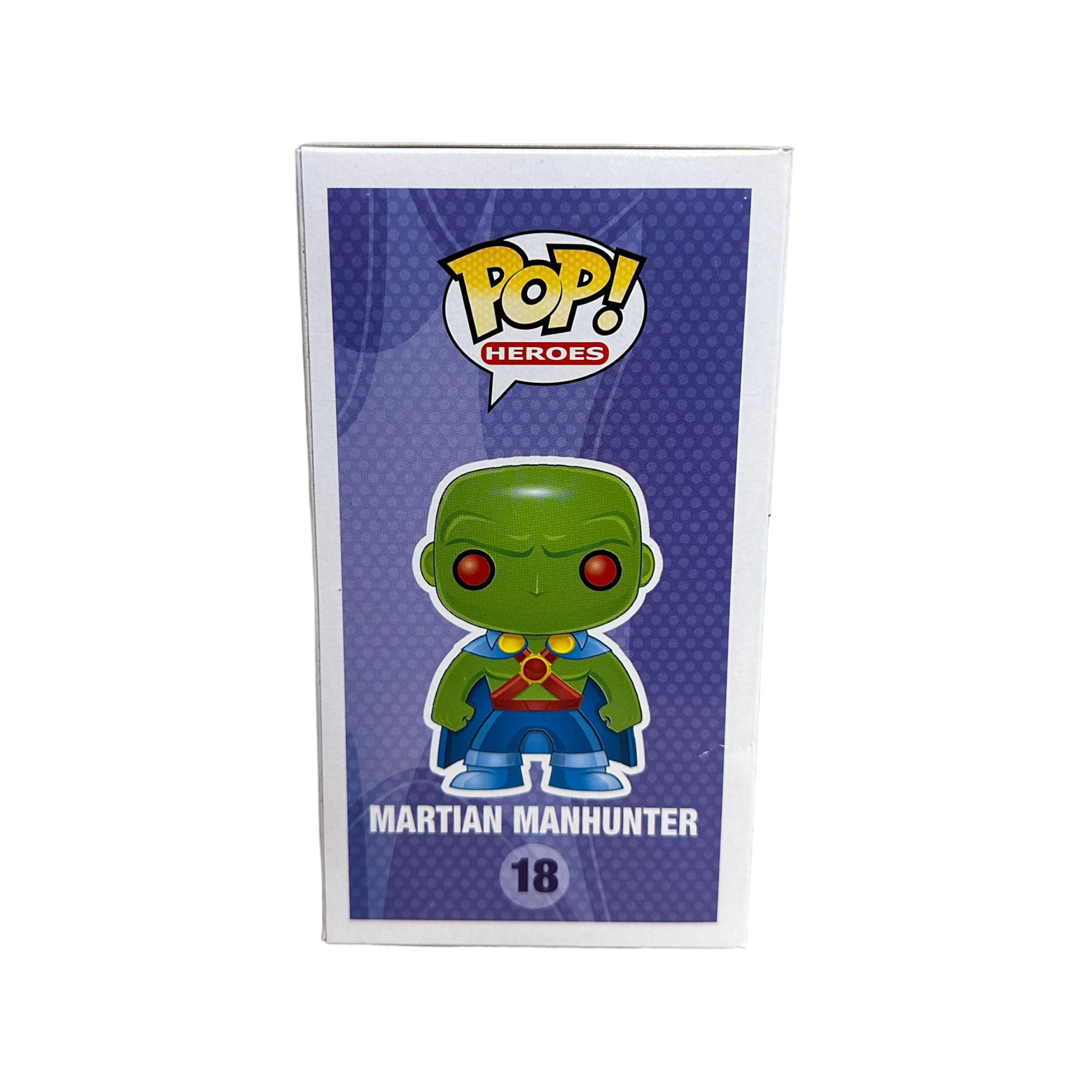 Martian Manhunter #18 (Metallic) Funko Pop! - DC Universe - SDCC 2011 Exclusive LE480 Pcs - Condition 7/10