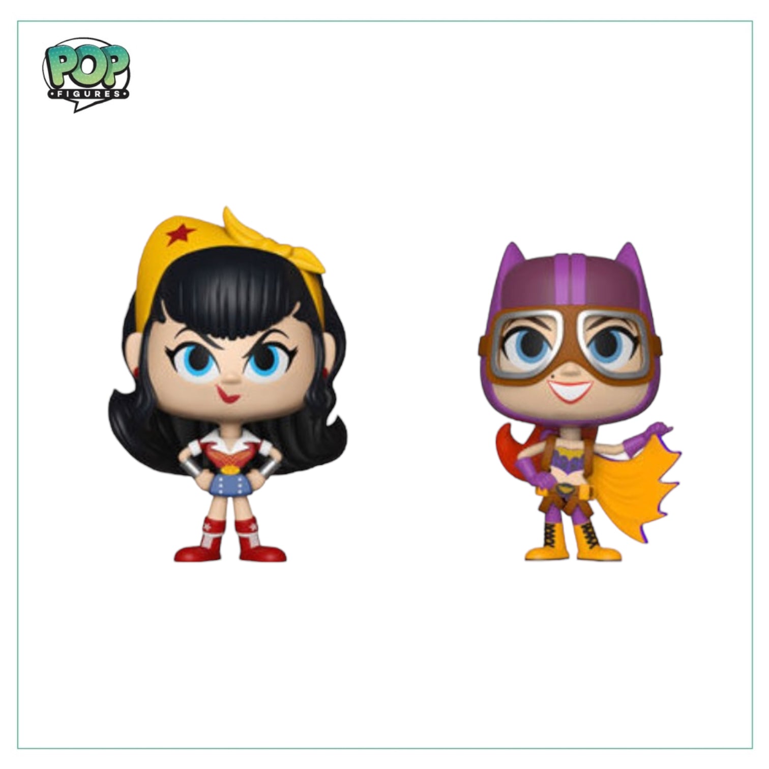 Wonder Woman & Batgirl 2 Pack Funko Vynl. - DC Bombshells