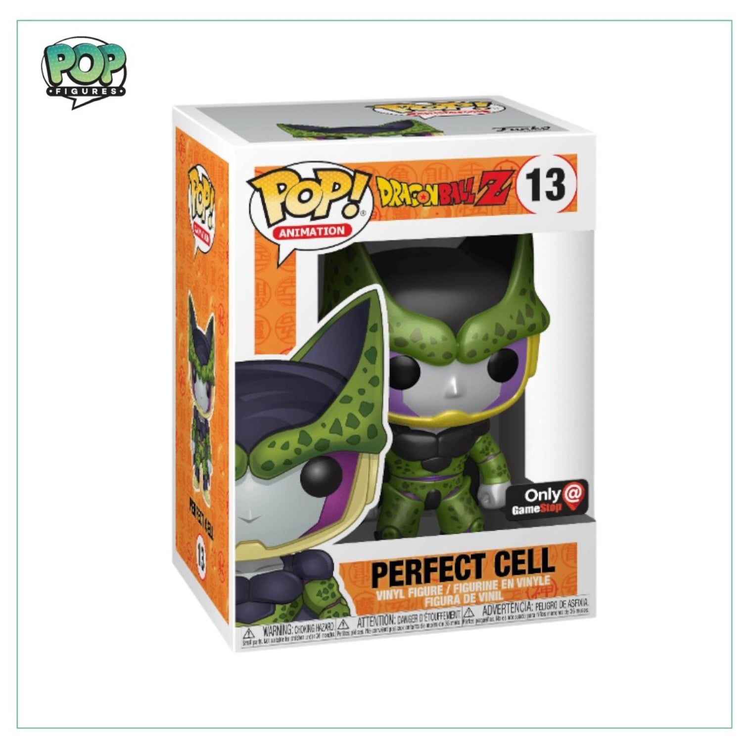 Perfect Cell #13 Funko Pop! - Dragon Ball Z - Game Stop Exclusive