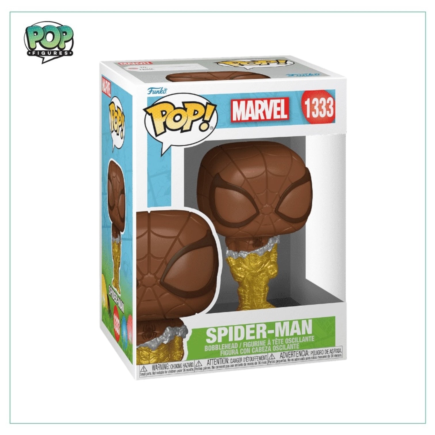 Spider-man  (Chocolate)  #1333 Funko Pop! - Marvel