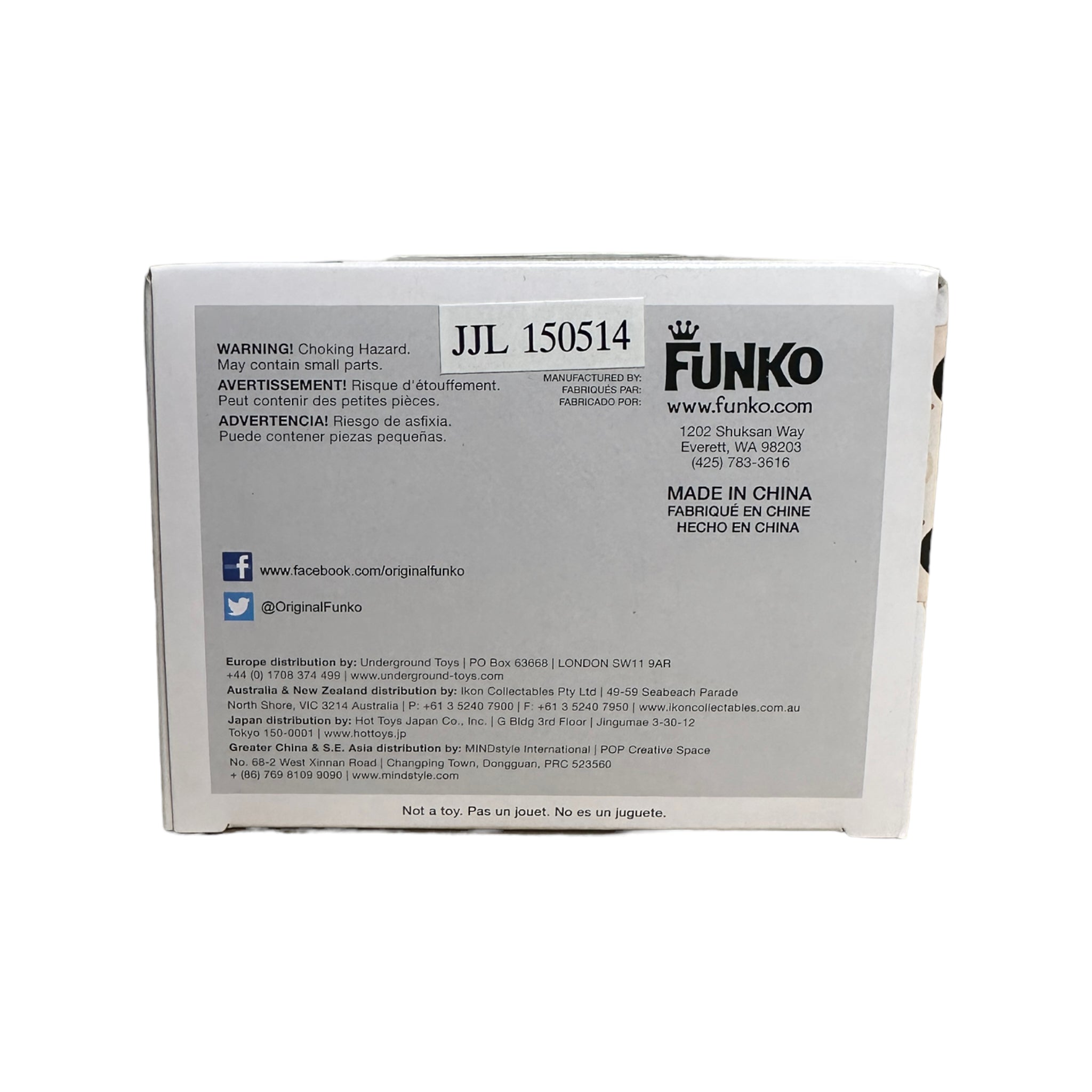 Freddy Funko as Stan Lee (Blue) #41 Funko Pop! - SDCC 2015 Exclusive LE96 Pcs - Condition 8.75/10