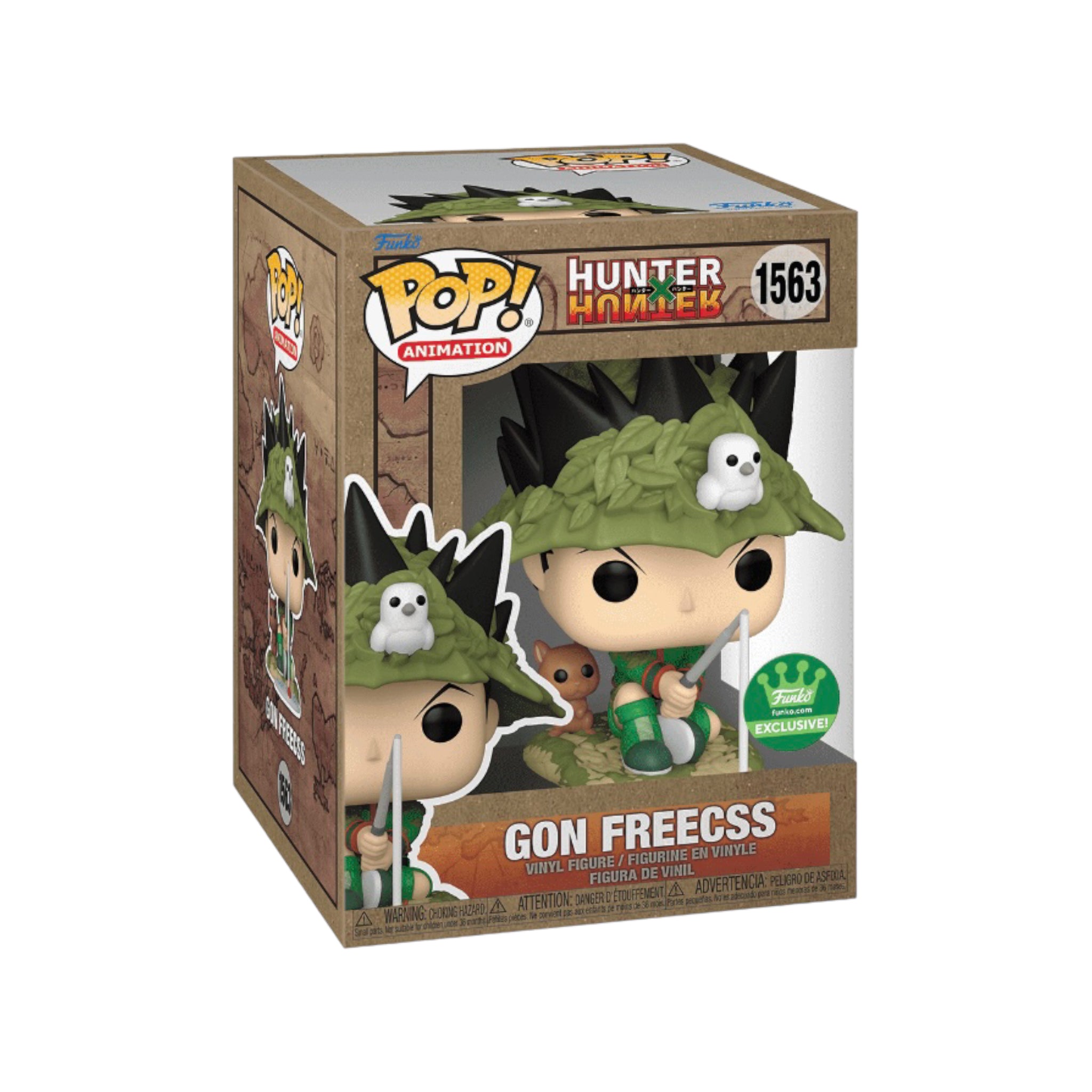Gon Freecss #1563 (Fishing) Funko Pop! - Hunter x Hunter - Funko Shop Exclusive