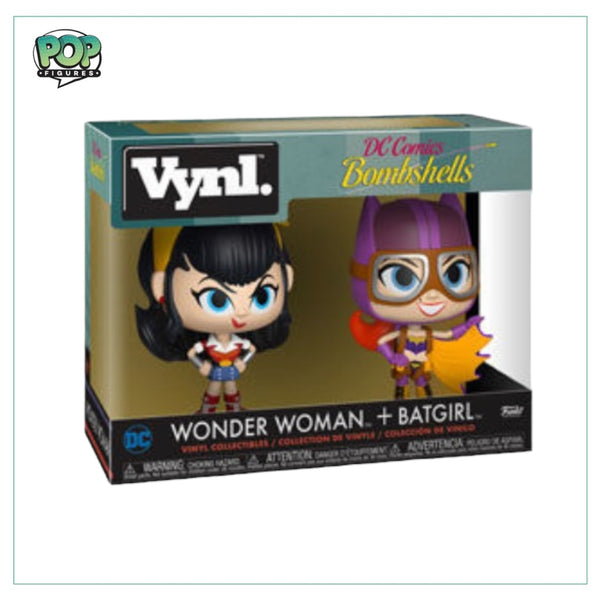 Wonder Woman & Batgirl 2 Pack Funko Vynl. - DC Bombshells