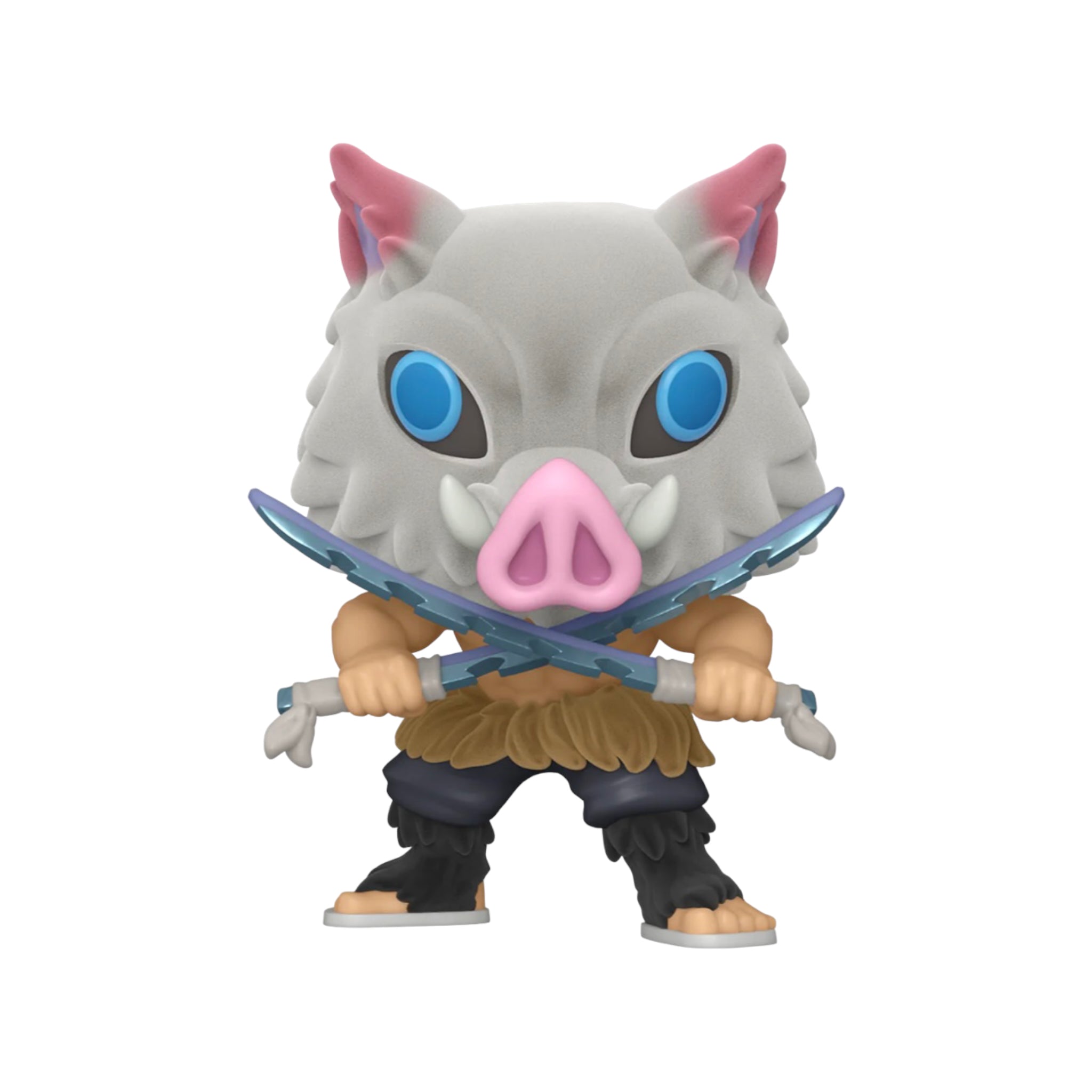 Inosuke Hashibira #870 (Flocked) Funko Pop! - Demon Slayer - Special Edition