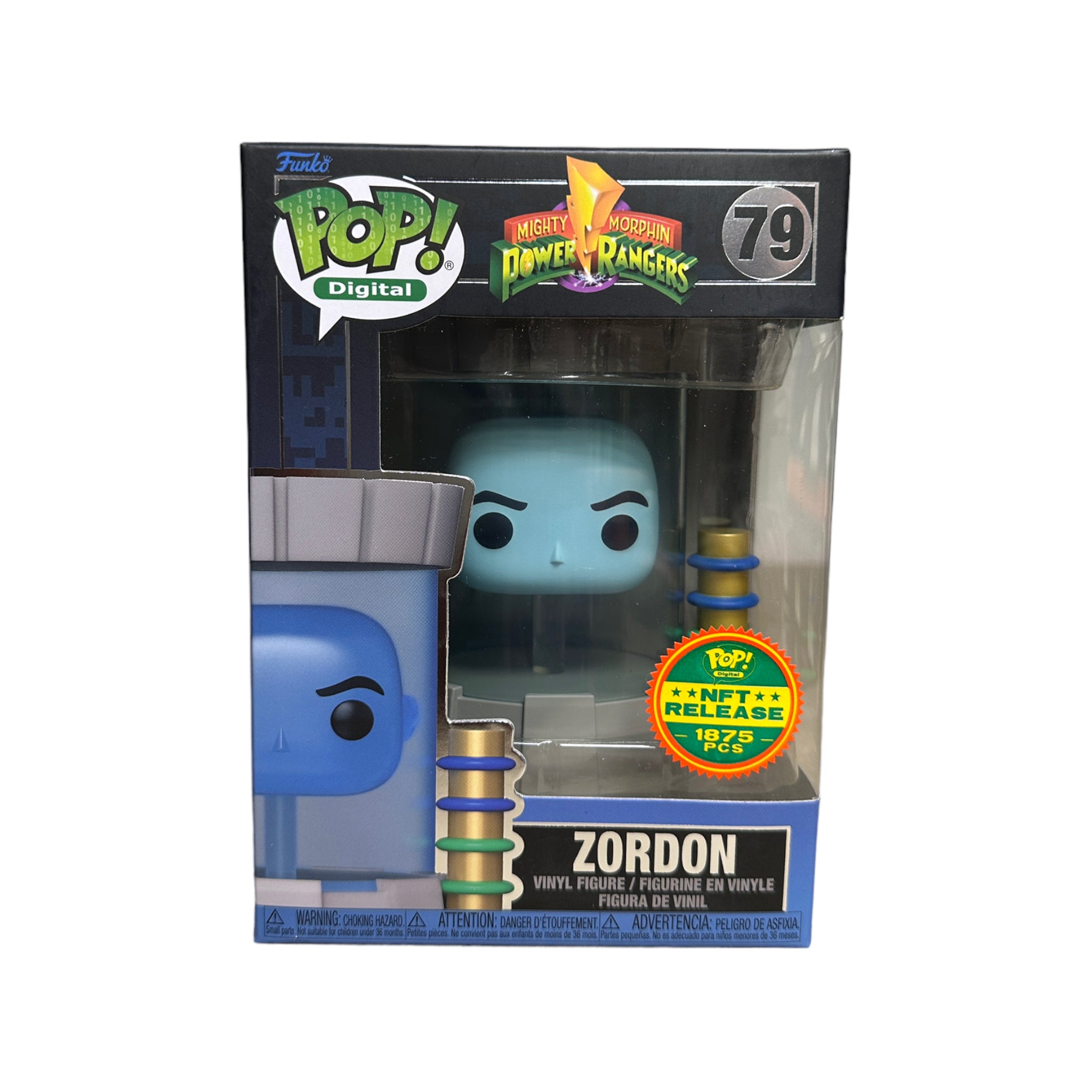 Zordon #79 Funko Pop! - Mighty Morphin Power Rangers - NFT Release Exclusive LE1875 Pcs - Condition 9.5/10