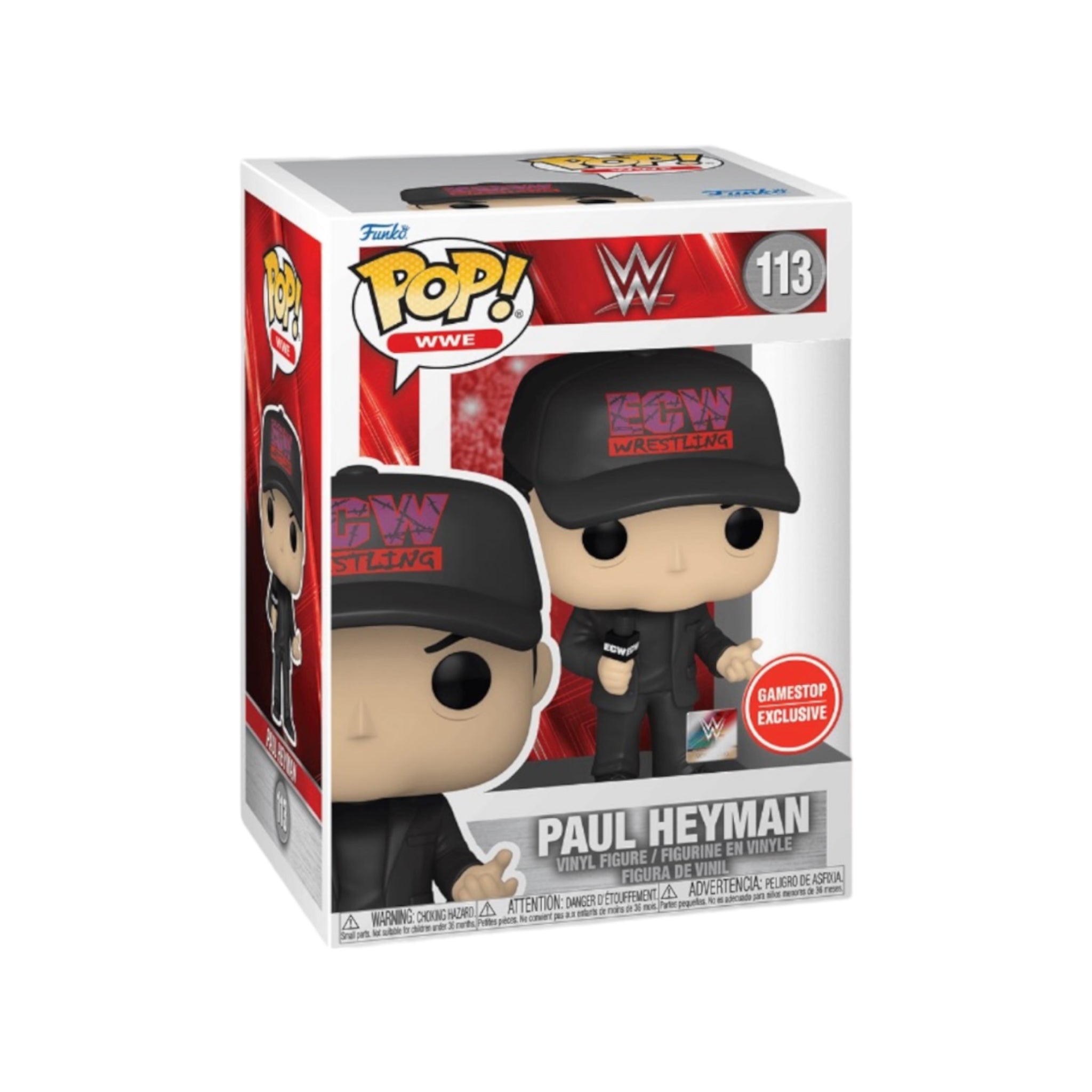 Paul Heyman #113 Funko Pop! - WWE - Gamestop Exclusive