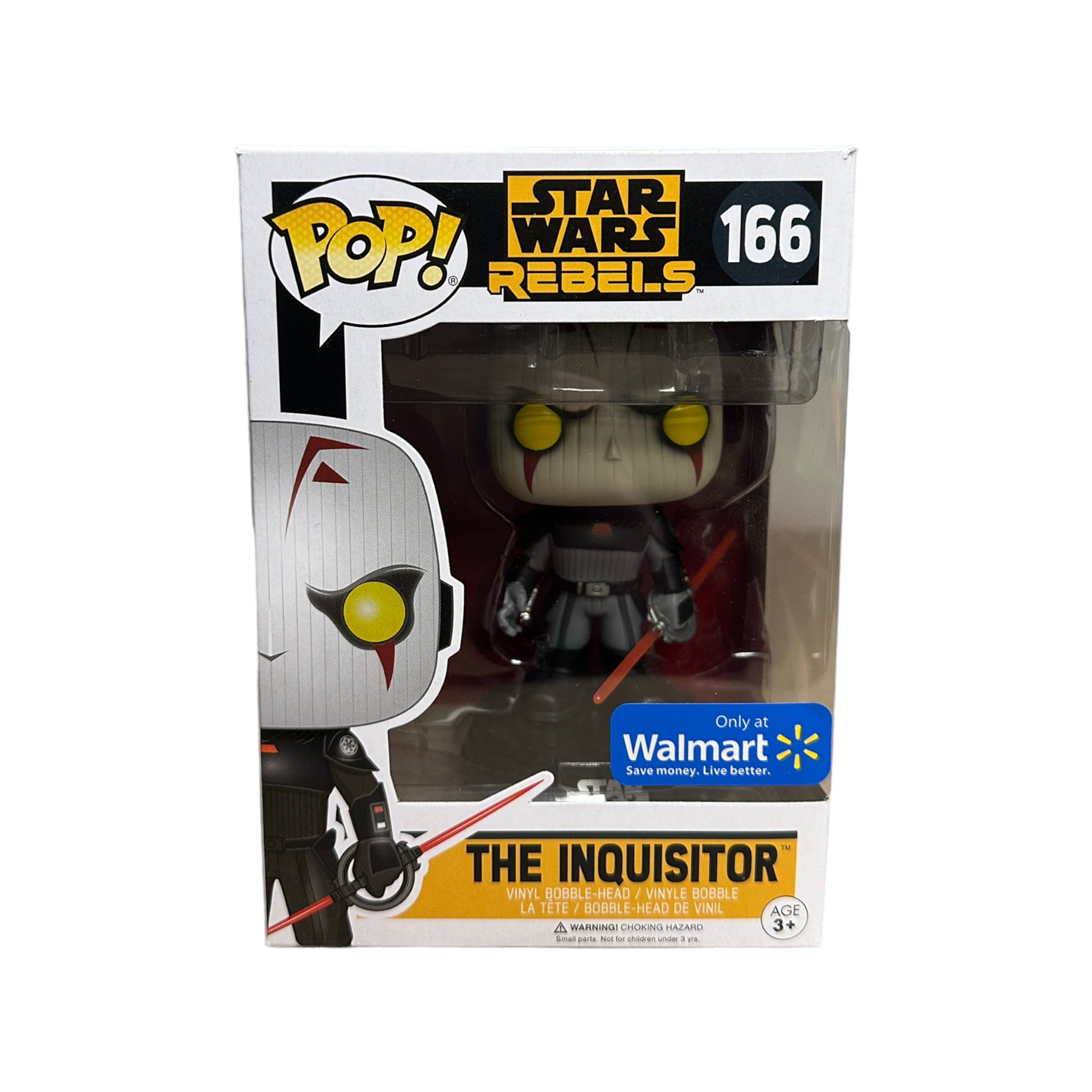 The Inquisitor #166 Funko Pop! - Star Wars: Rebels - Walmart Exclusive - Condition 8/10