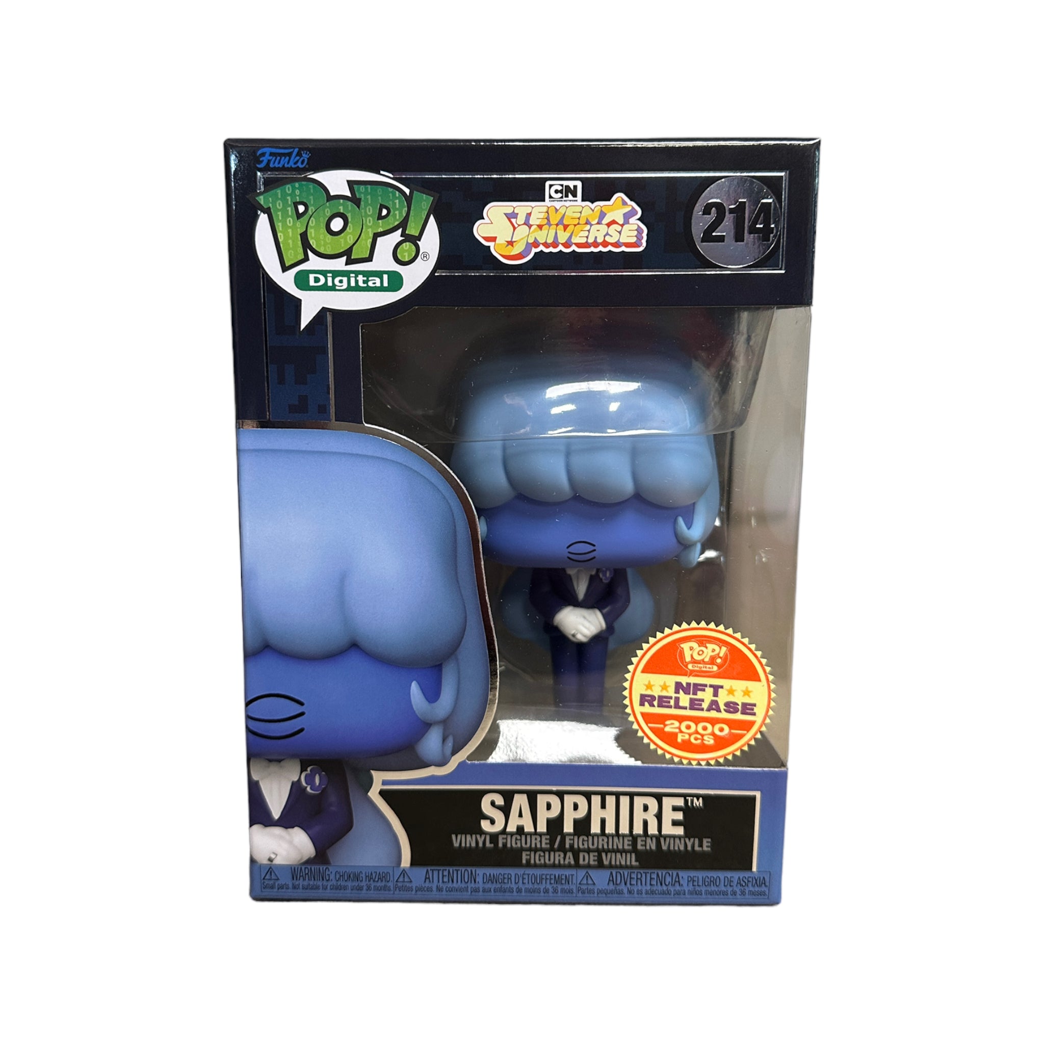 Sapphire #214 Funko Pop! - Steven Universe - NFT Release Exclusive LE2000 Pieces - Condition 9/10