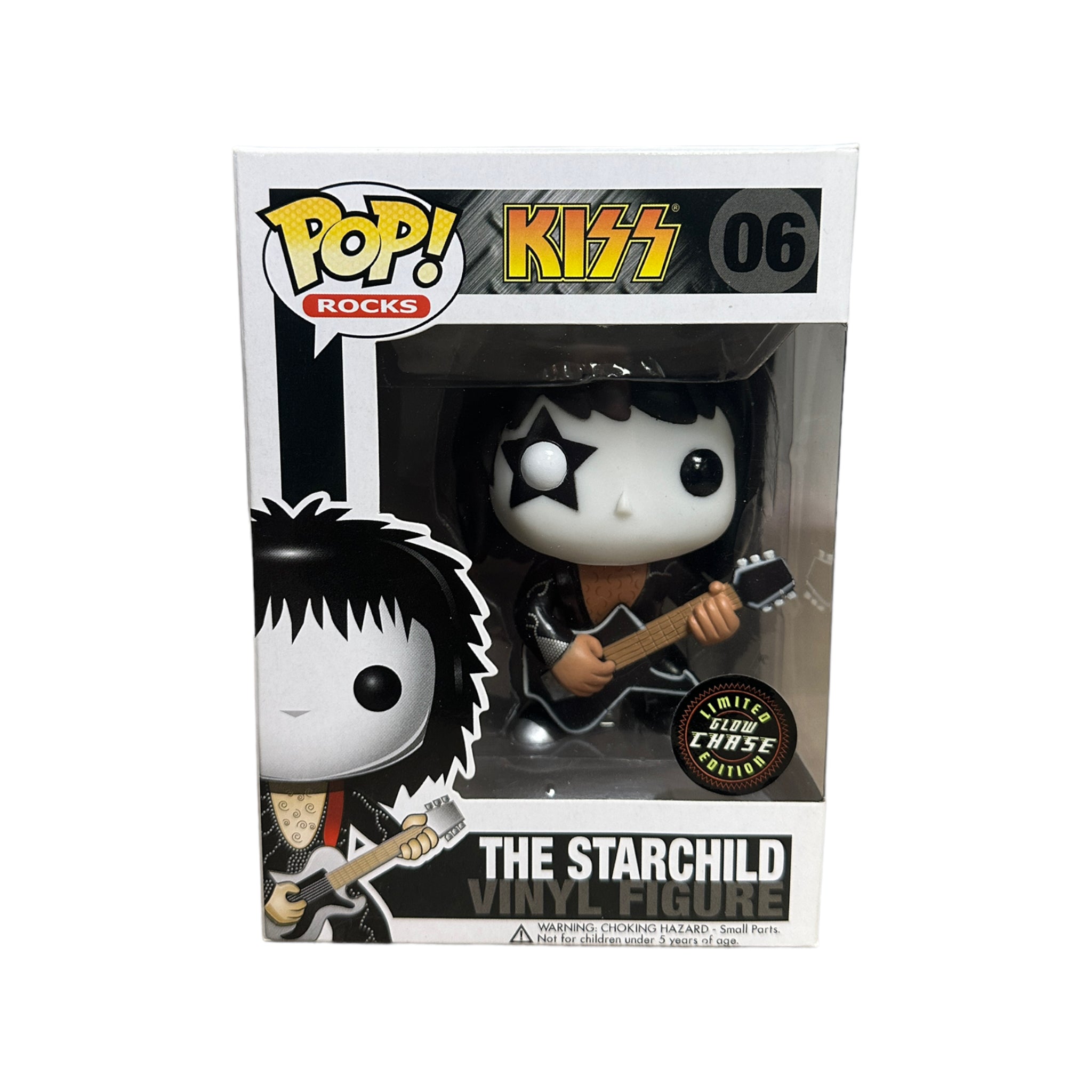 The Starchild #06 (Glow Chase) Funko Pop! - Kiss - 2012 Pop! - Condition 8.75/10