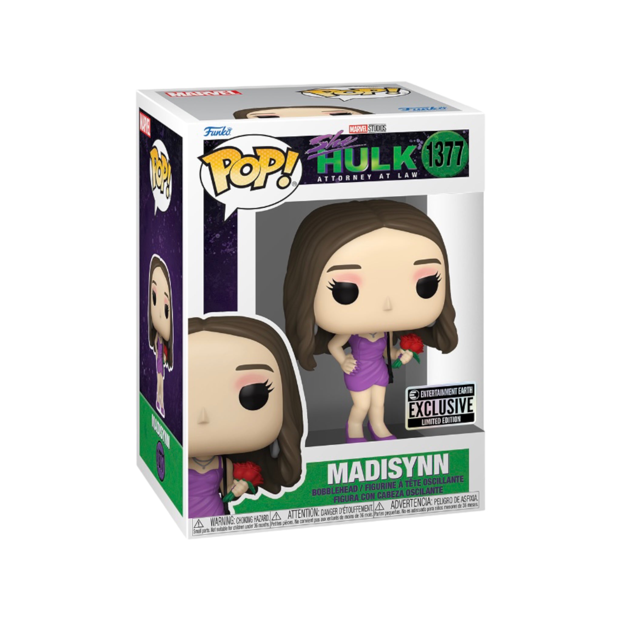 Madisynn #1377 Funko Pop! - She Hulk: Attorney at Law - Entertainment Earth Exclusive