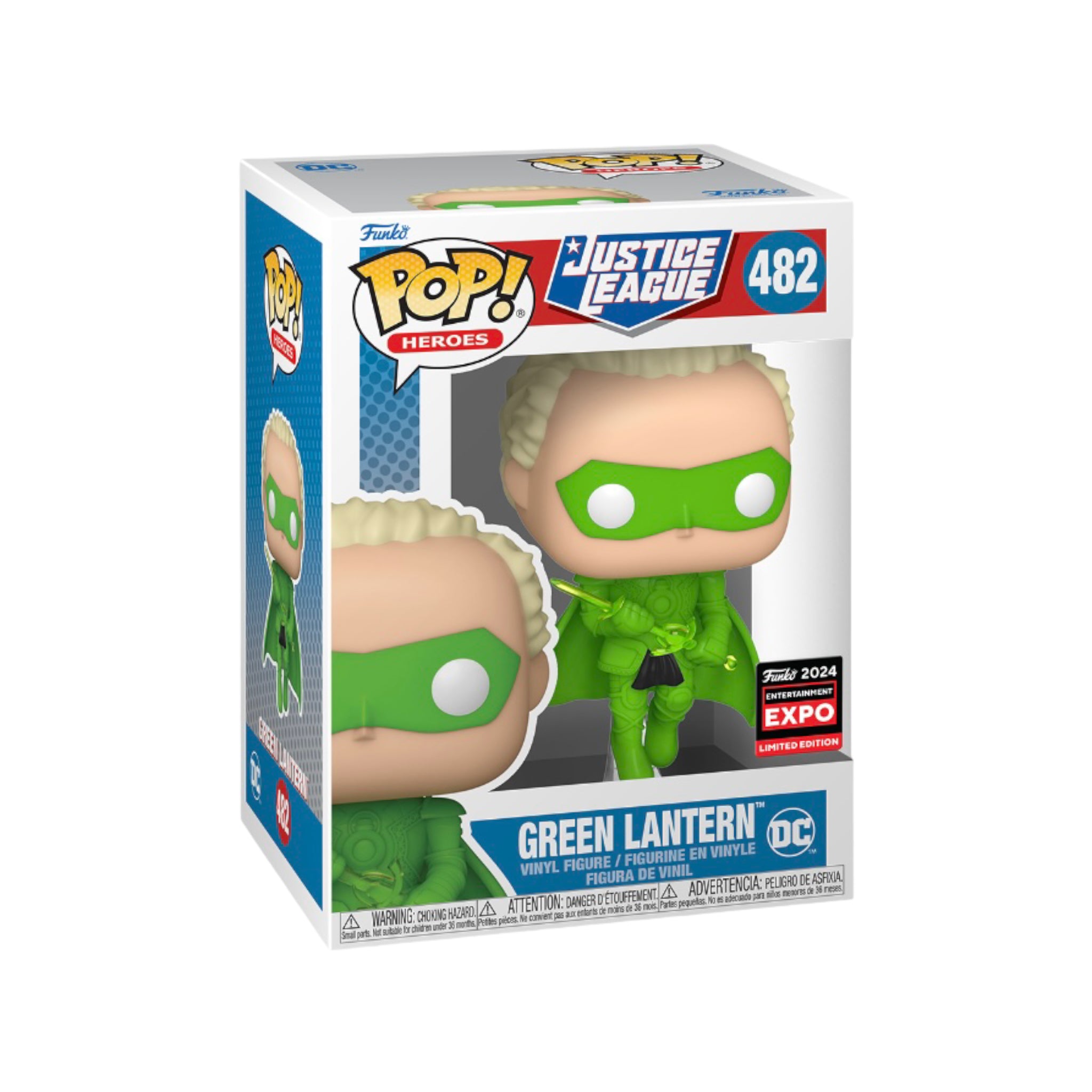 Green Lantern #482 (Kingdom Come Armor) Funko Pop! - Justice League - C2E2 2024 Shared Exclusive