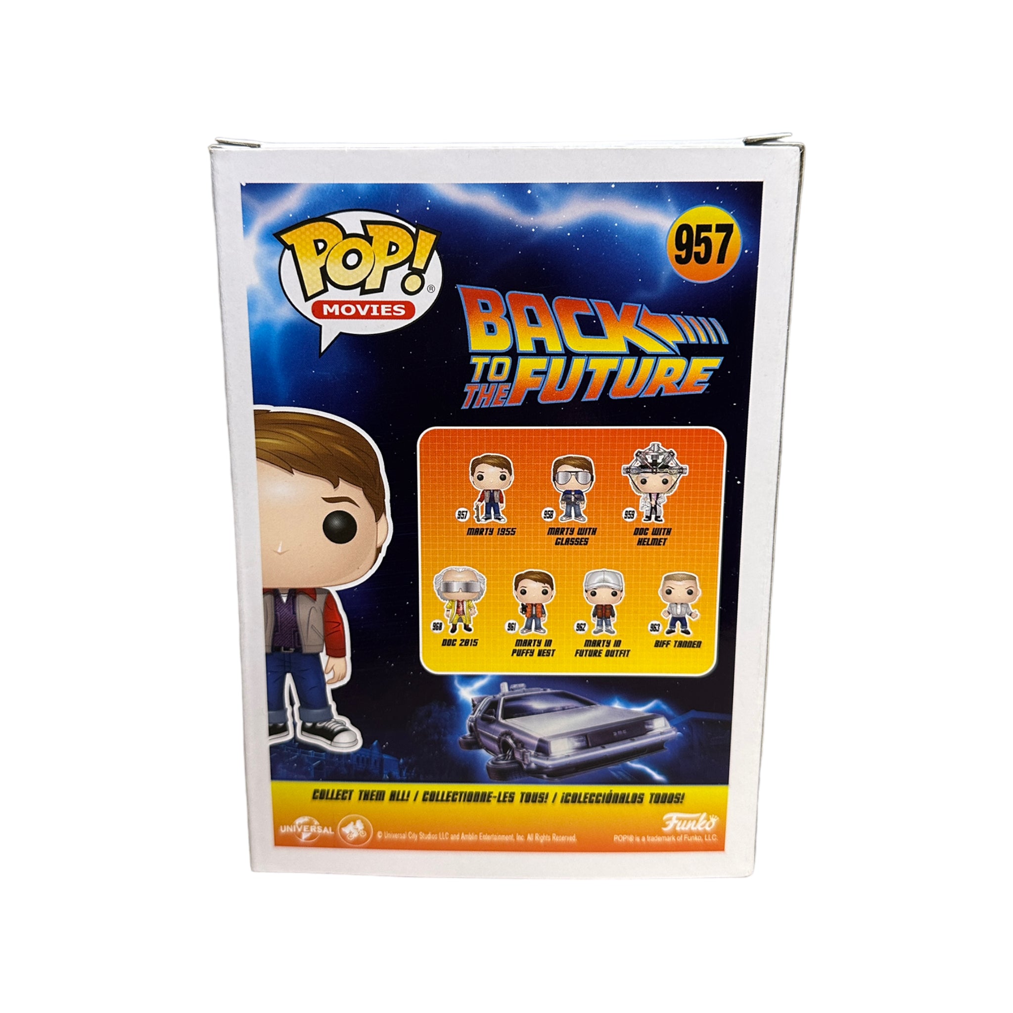 Marty 1955 #957 Funko Pop! - Back to The Future - 2020 Pop! - Condition 9/10