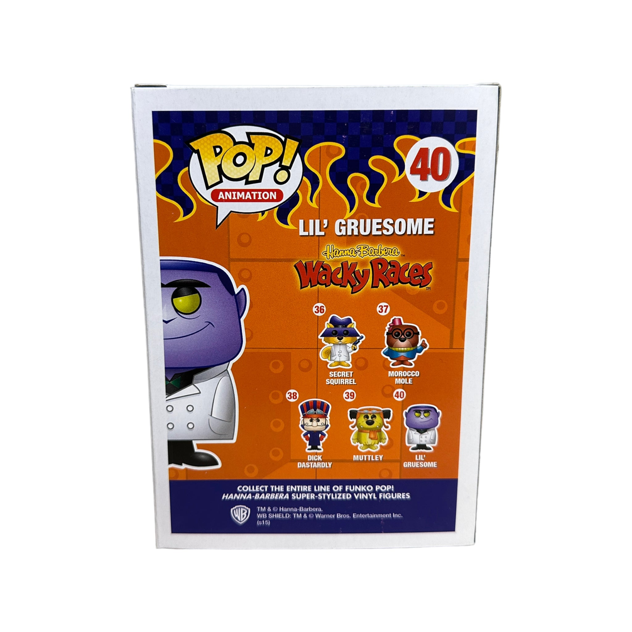 Lil' Gruesome #40 (Yellow) Funko Pop! - Wacky Races - SDCC 2015 Exclusive LE500 Pcs - Condition 8.5/10