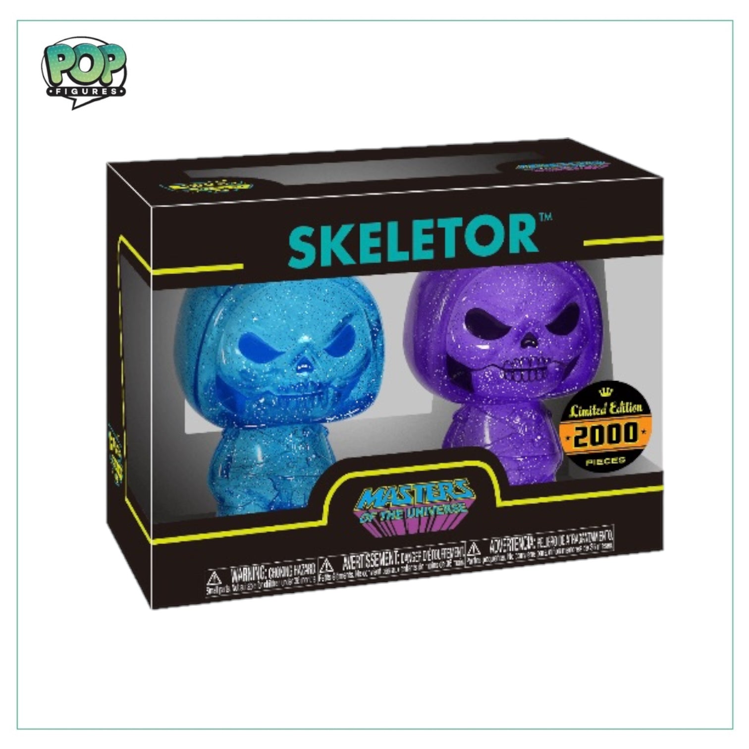 Skeletor Deluxe Hikari 2 Pack! - Masters Of The Universe - Blue & Purple - LE2000 Pcs