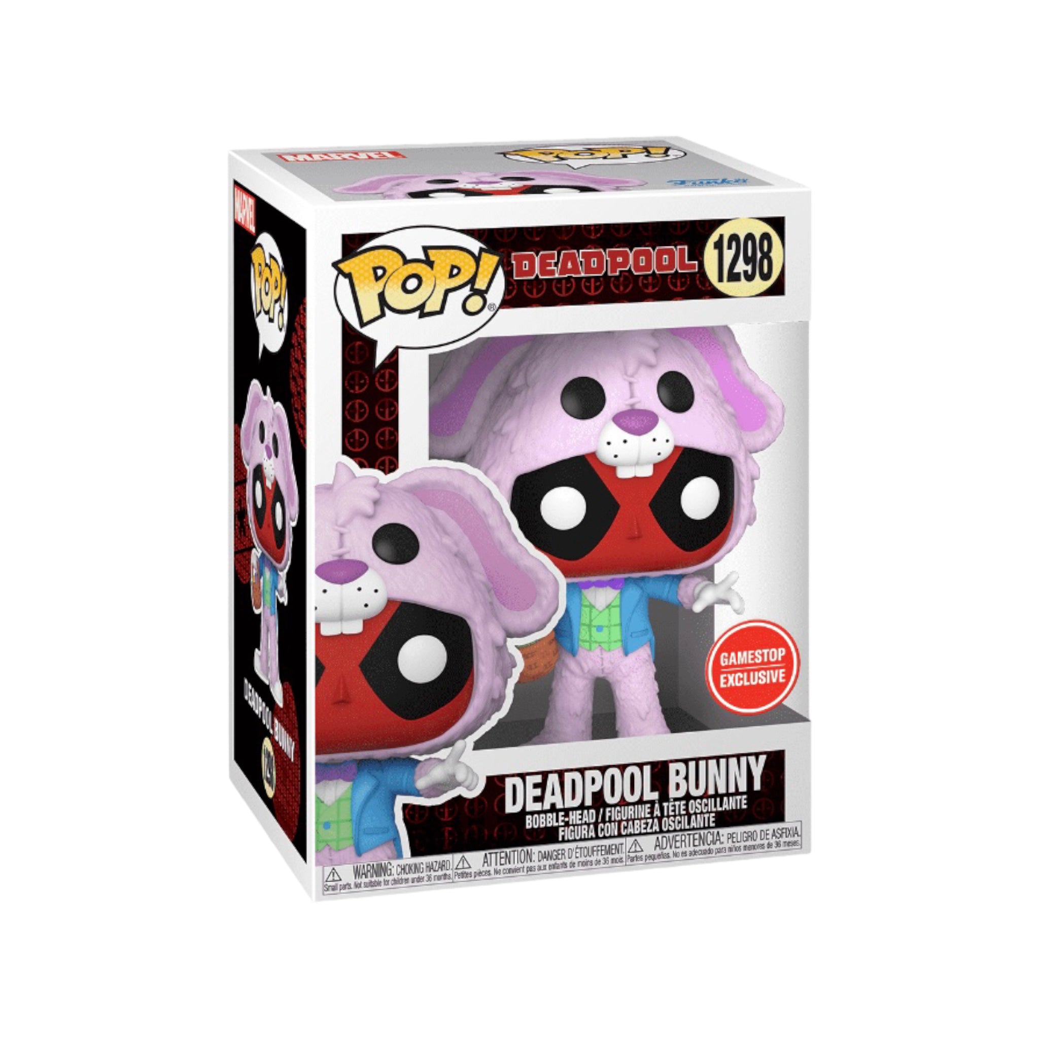 Deadpool Bunny #1298 Funko Pop! - Deadpool - GameStop Exclusive