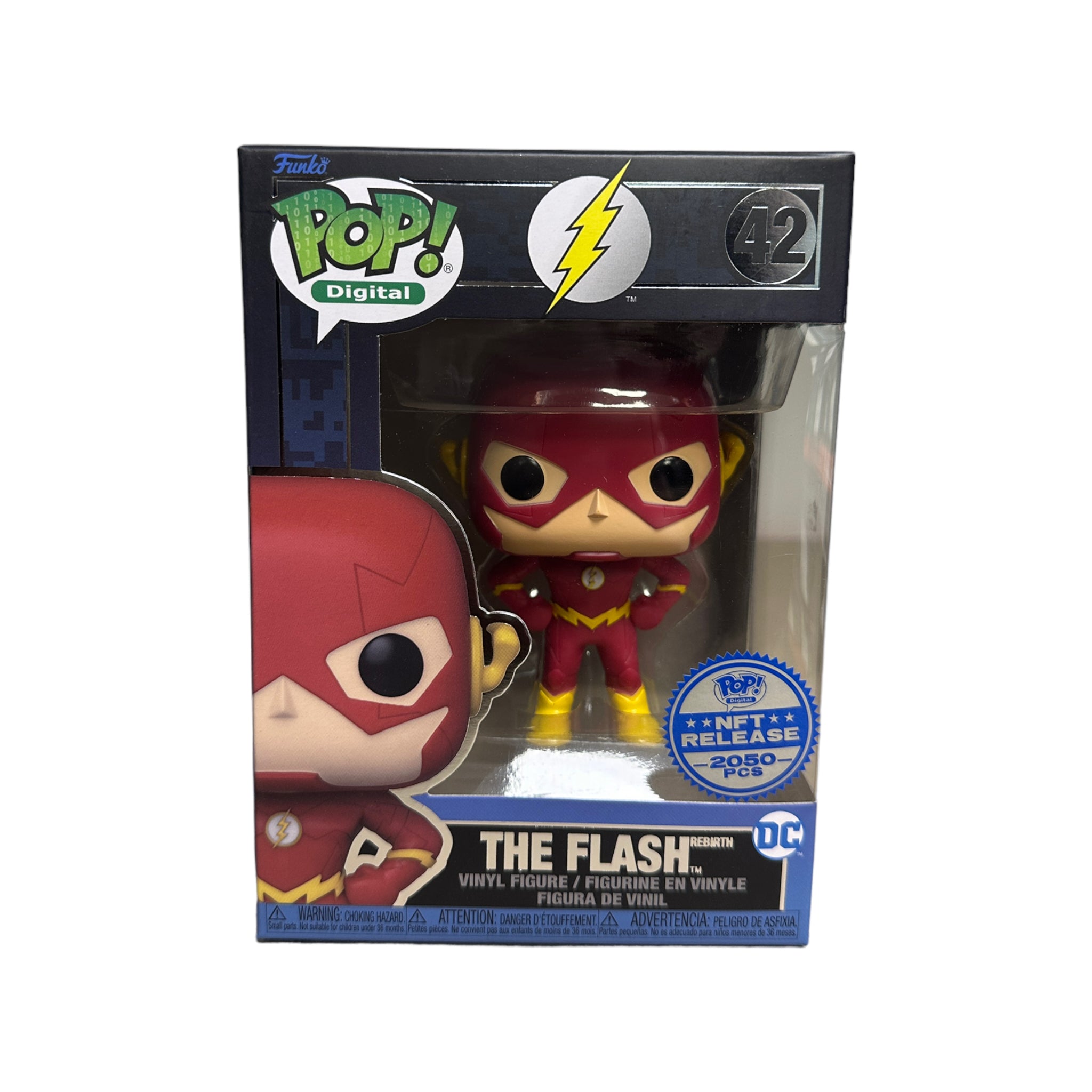The Flash Rebirth #42 Funko Pop! - DC - NFT Release Exclusive LE2050 Pcs - Condition 9/10