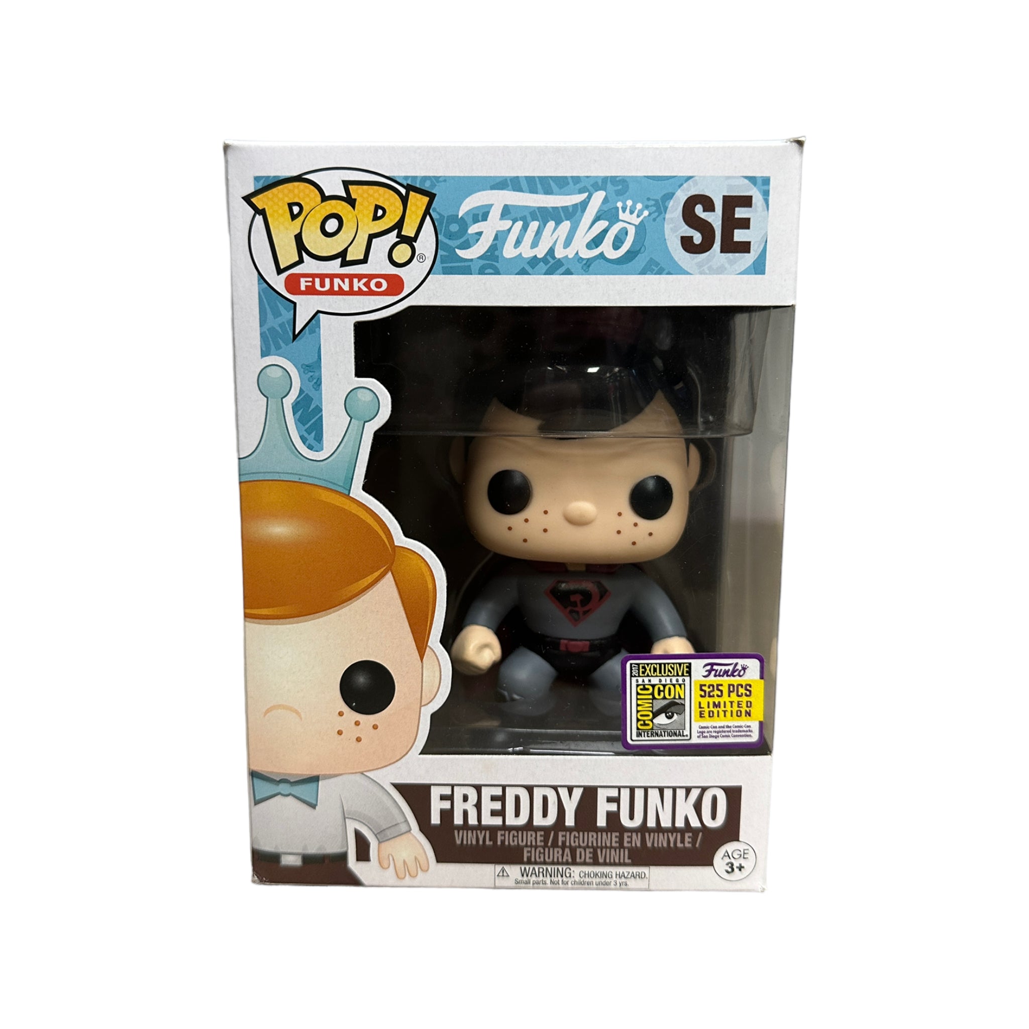 Freddy Funko as Superman Red Son Funko Pop! - SDCC 2017 Exclusive LE525 Pcs - Condition 7.5/10